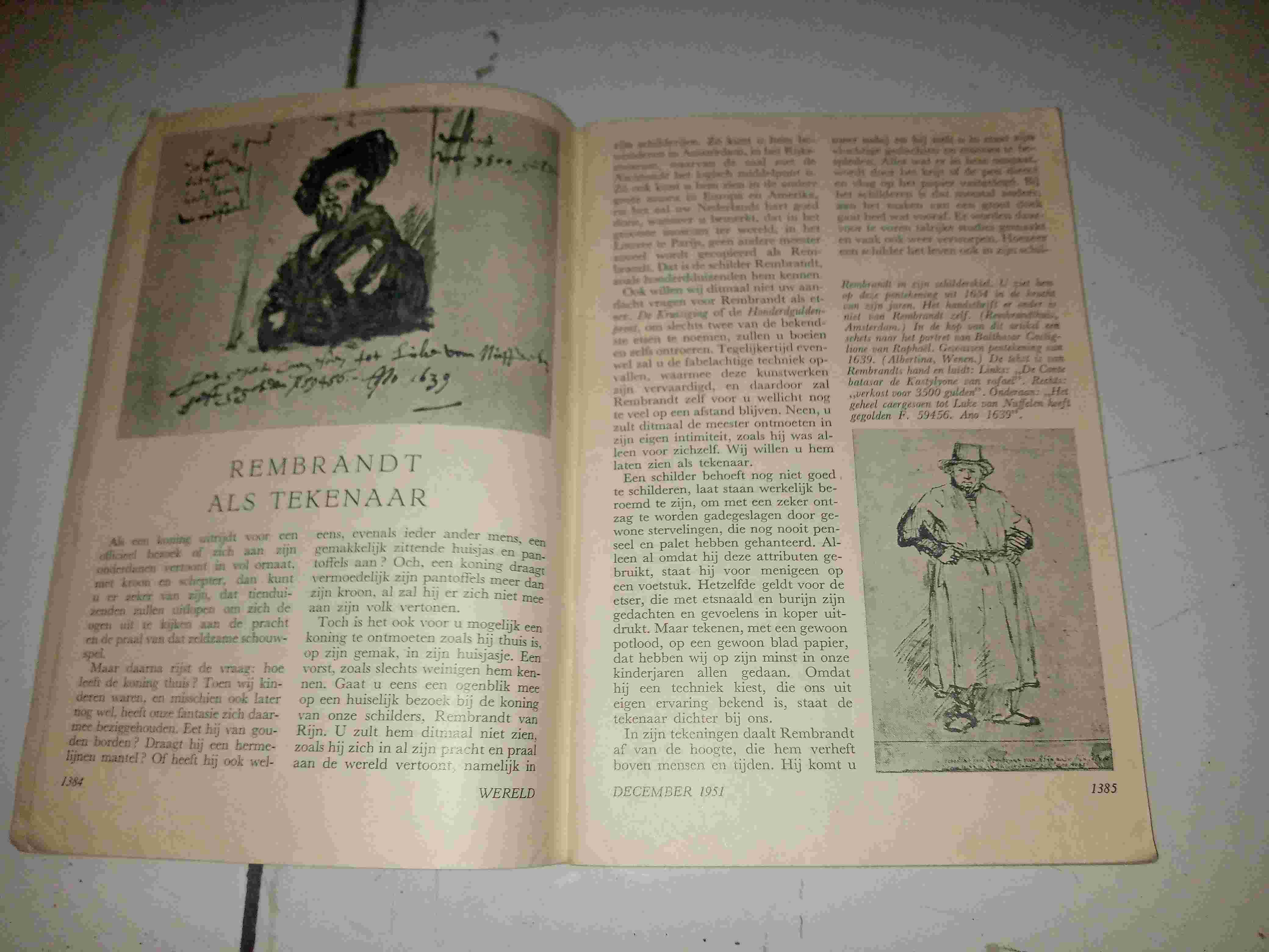 Majalah Bulanan WERELD DECEMBER 1951 Terbitan DENHAAG