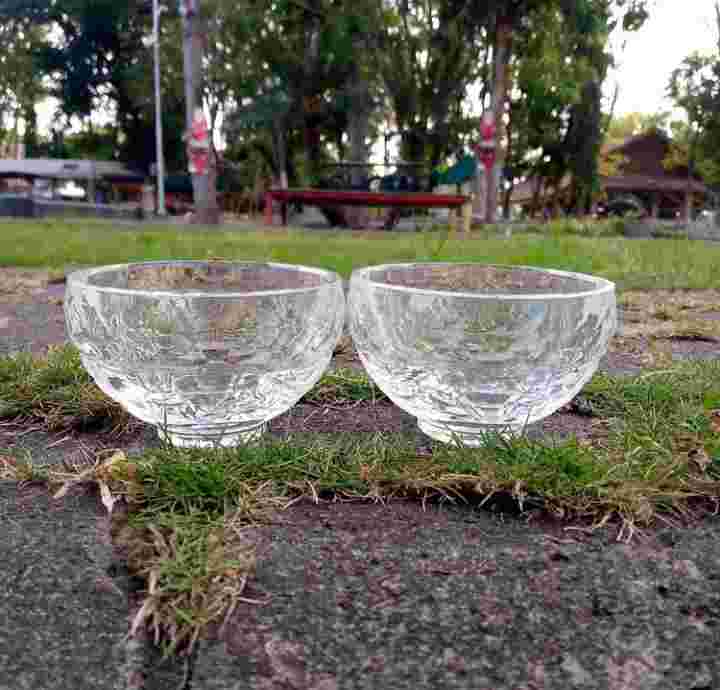 Mangkok Kaca Vintage