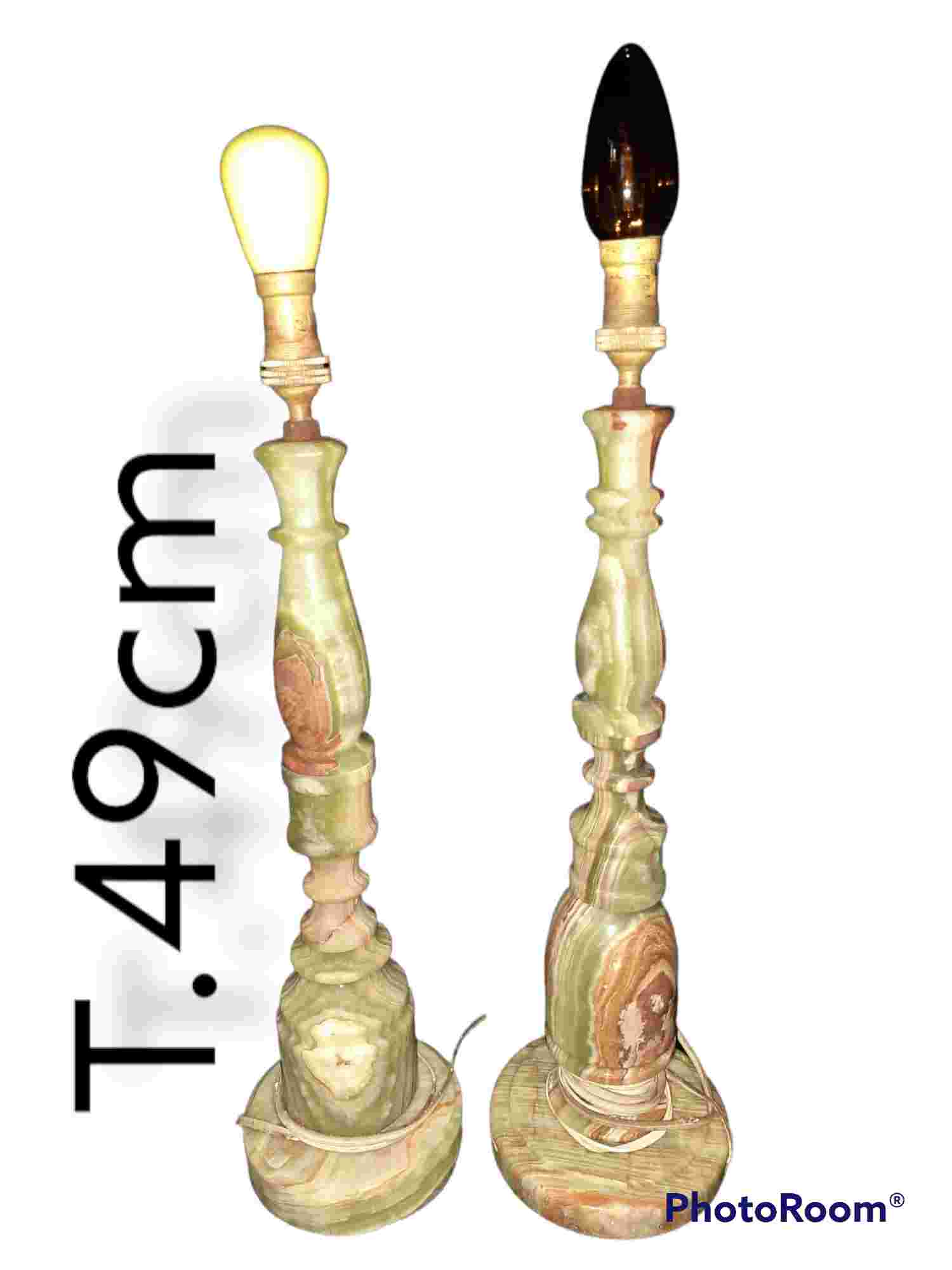 Lampu meja sembayangan marmer keras