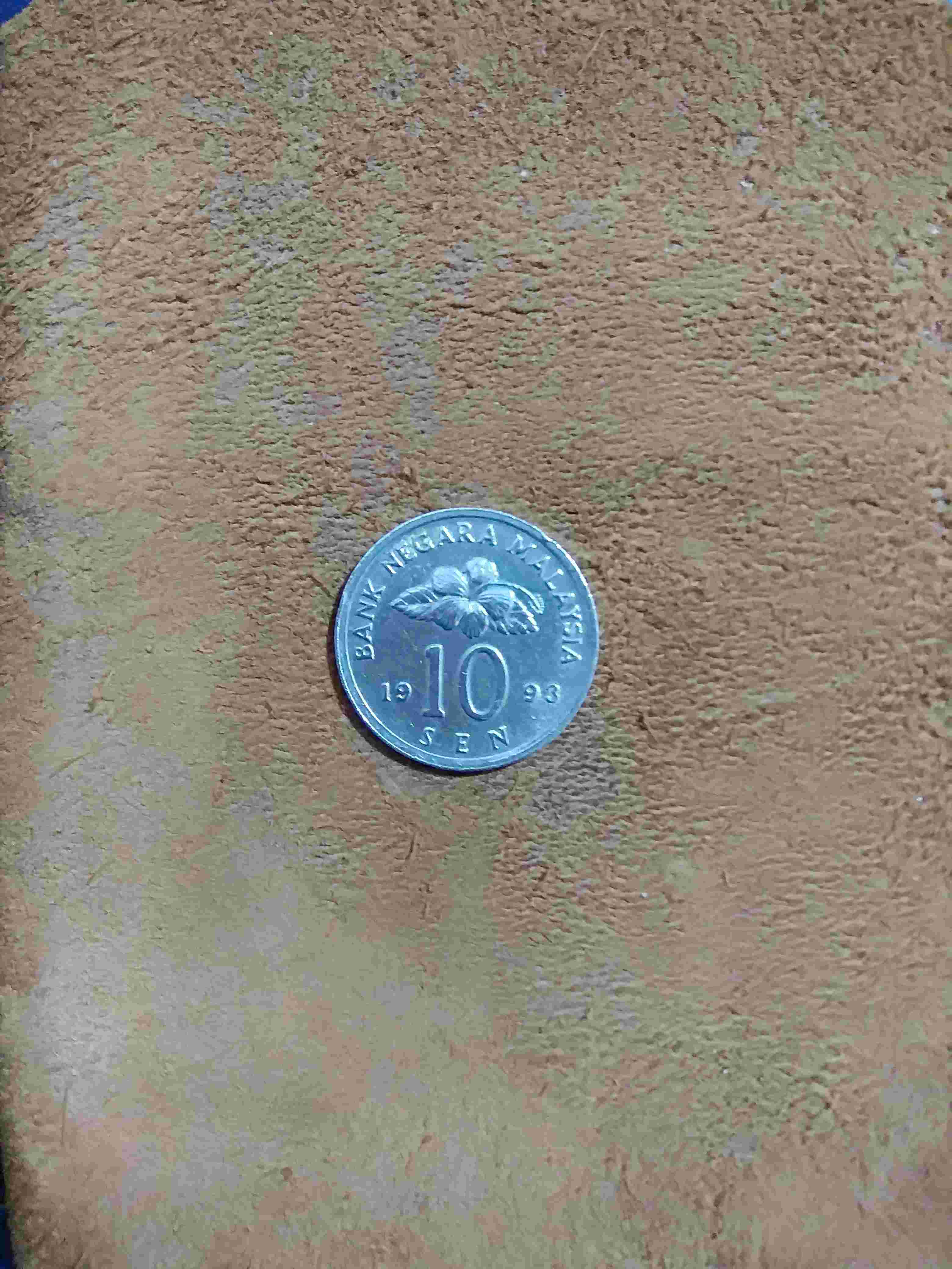 Numismatik Uang Koin 10 Sen 1993 Malaysia Kode 1 Uang Kuno 10 Sen