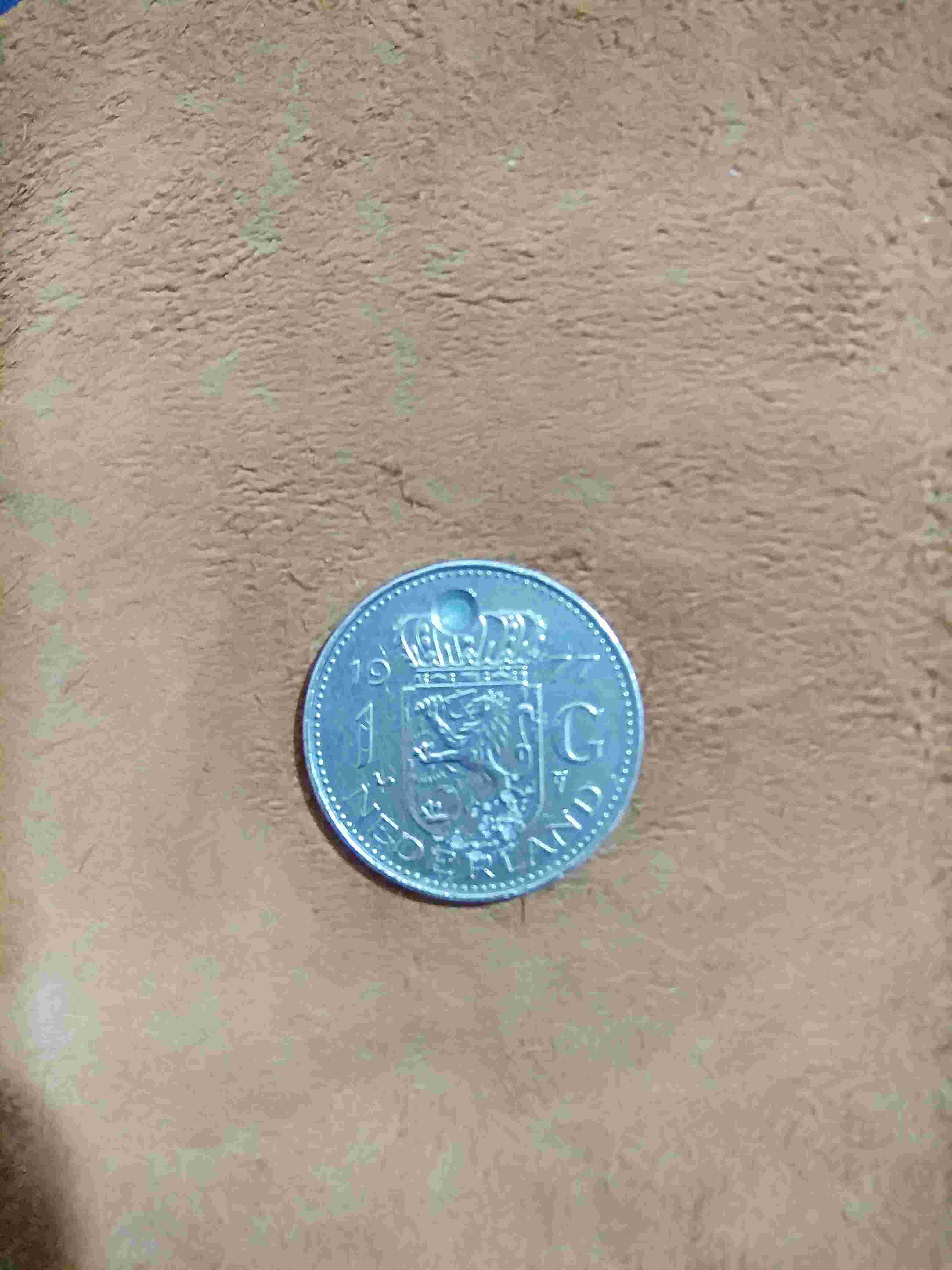 Numismatik Uang Koin 1 Gulden 1977 Nederlanden Juliana Koningin Kode 1 Uang Kuno 1 Gulden