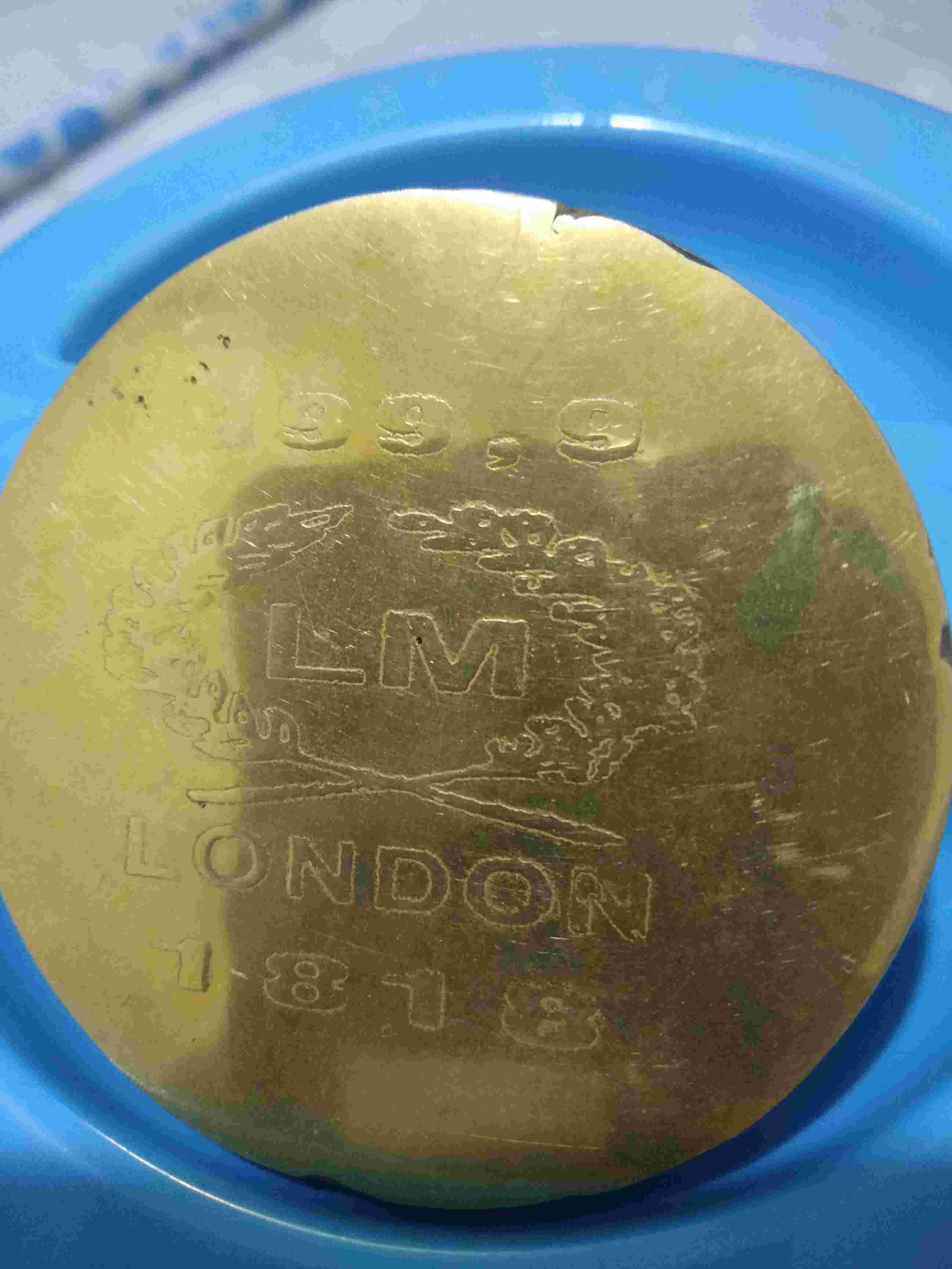 Logam Mulia London 1818