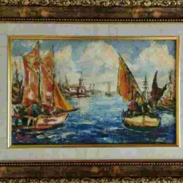 LUKISAN KUMPUL 40x26 cm