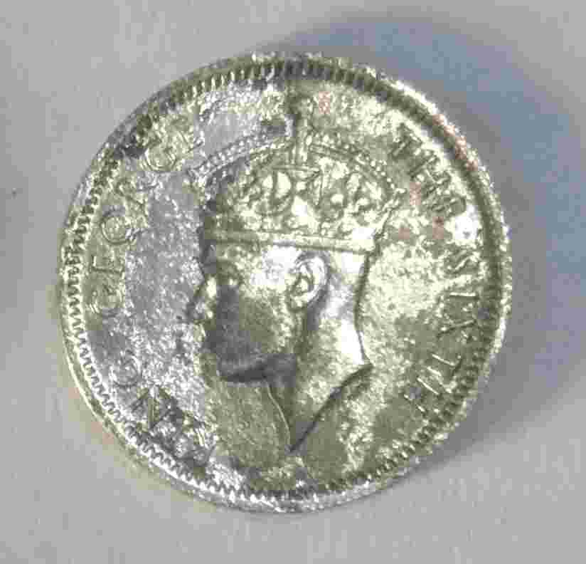 Uang Silver Perak George VI King And Imperor