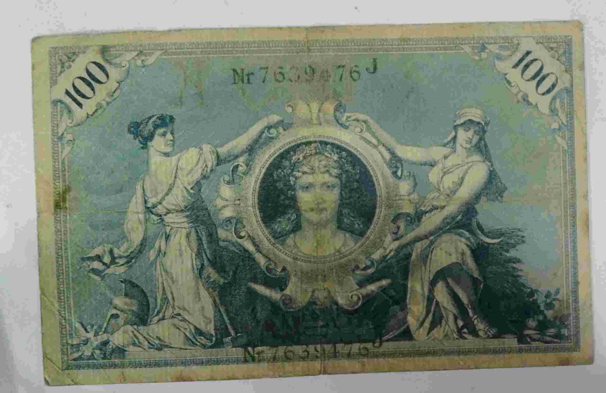 Uang Asing Jerman Lama 100 Tahun 1908.h 691