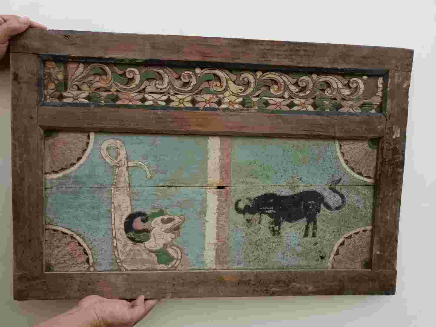 Lukisan Kampung ~ Kayu Jati