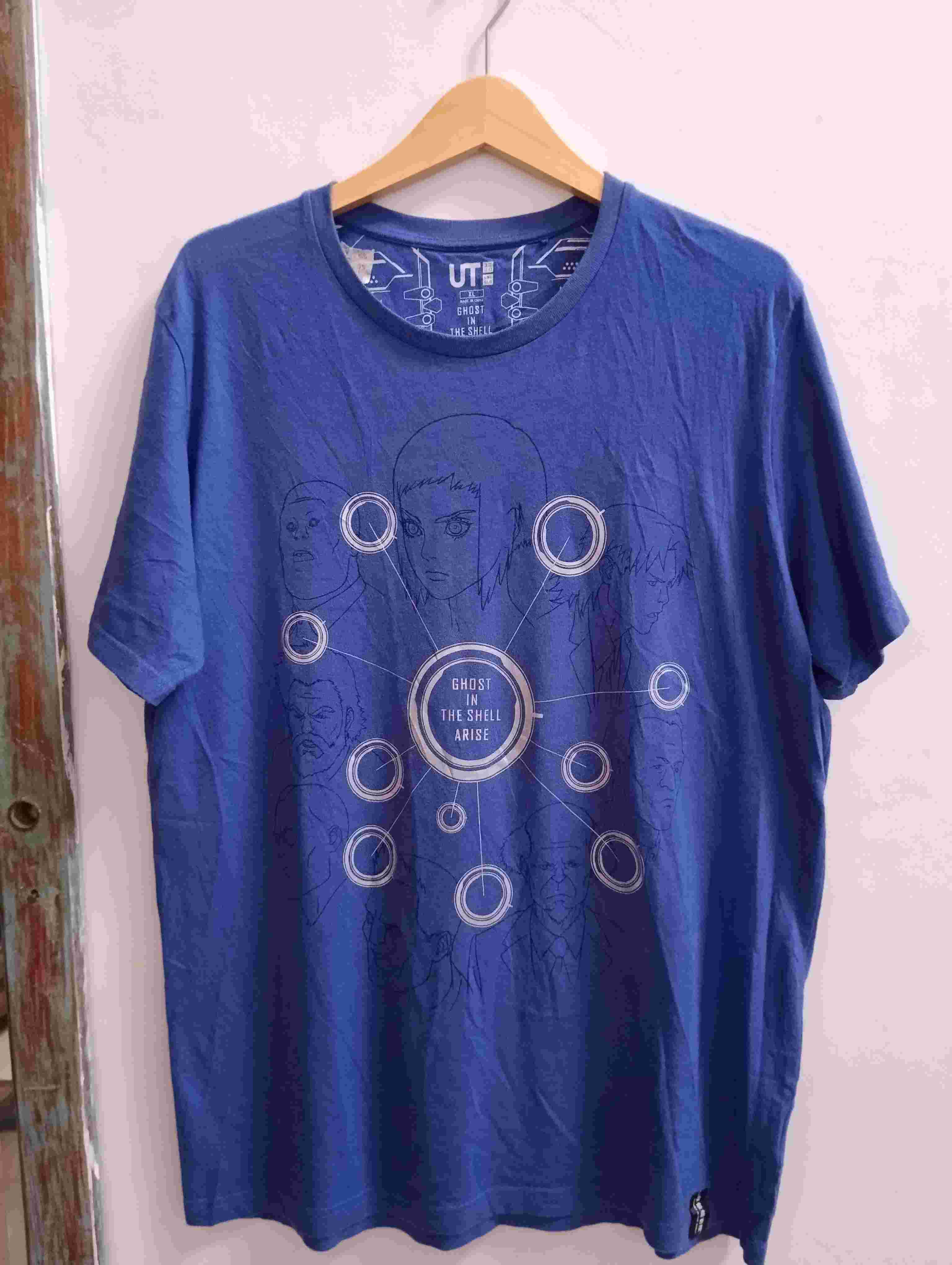 Kaos Vintage The ghost in the shell Arise - Uniqlo Tee