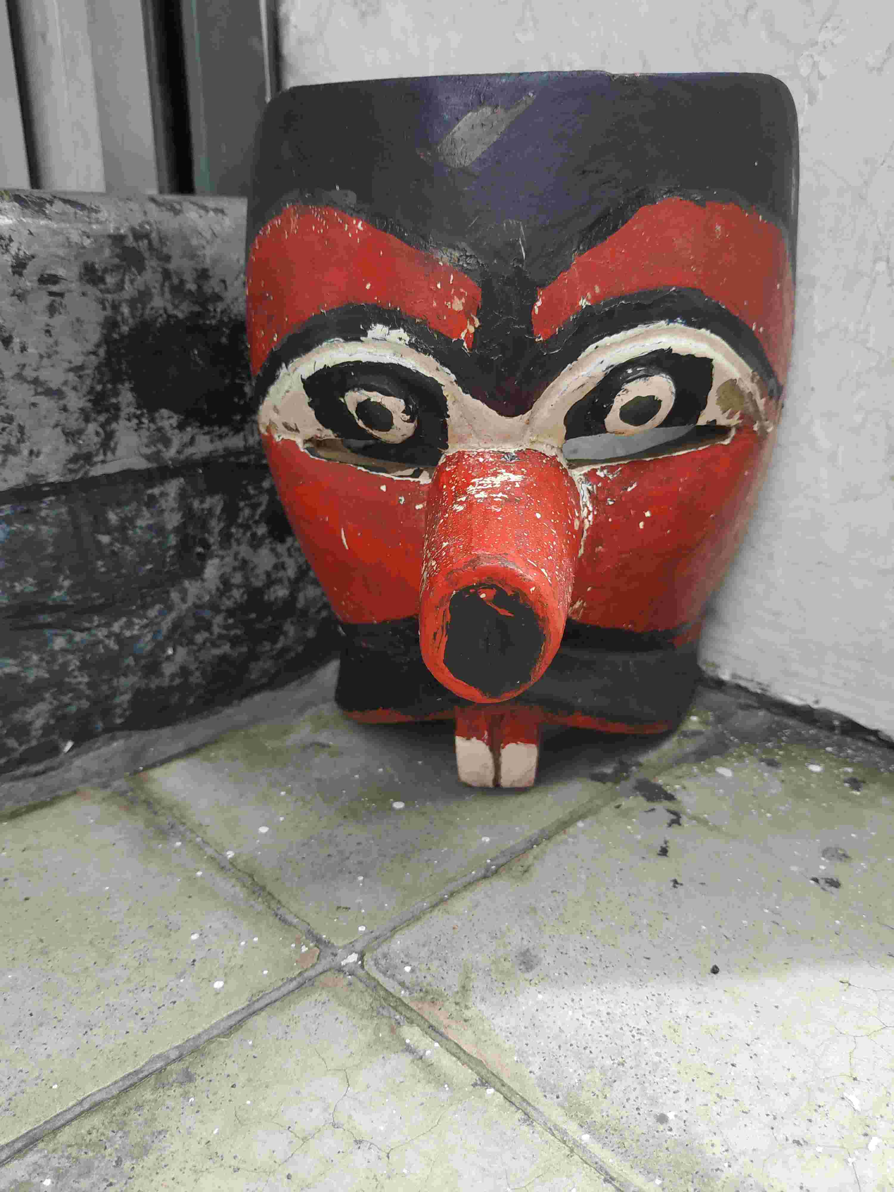 Topeng Dieng Vintage