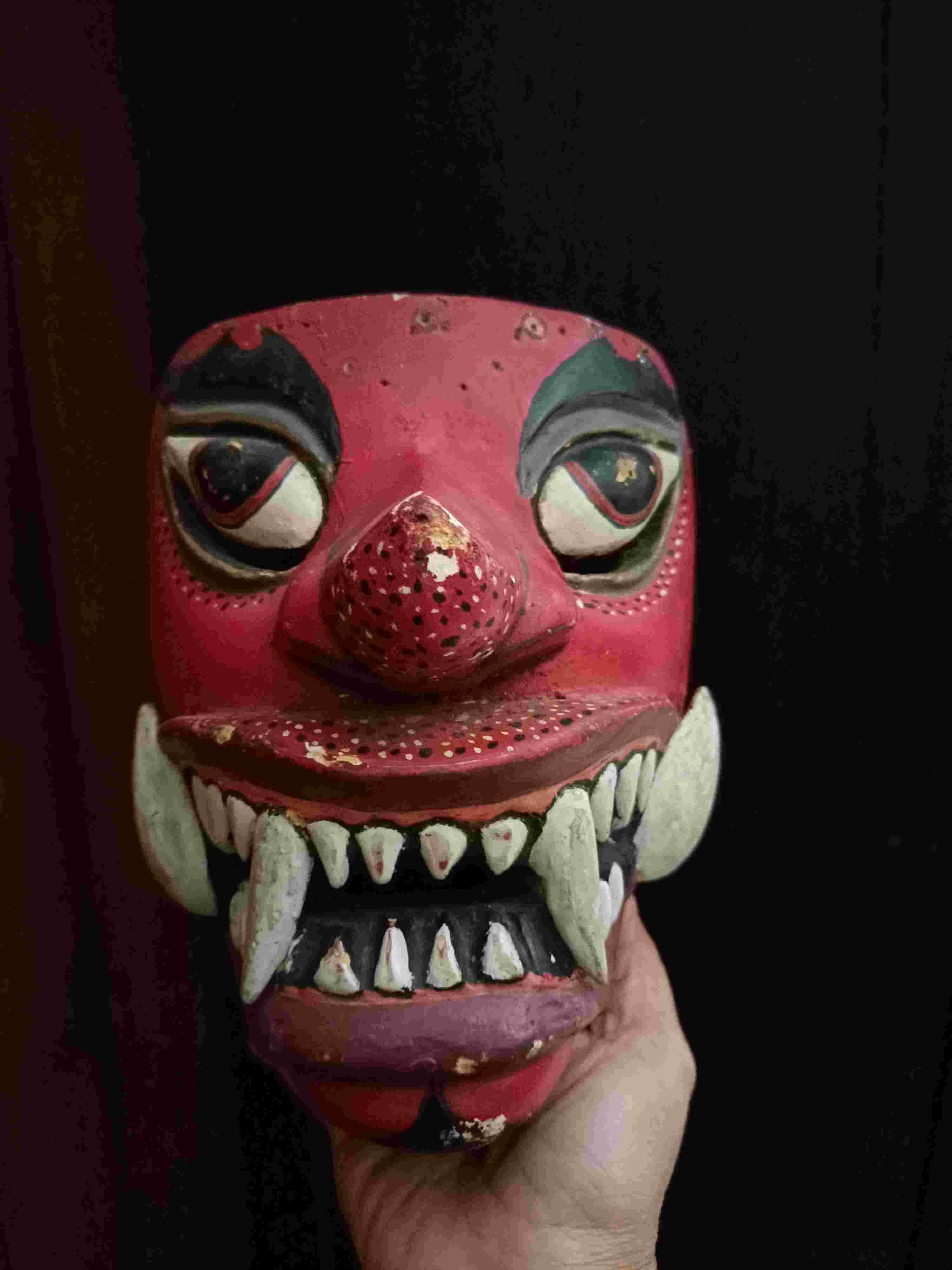 Topeng Dieng Vintage