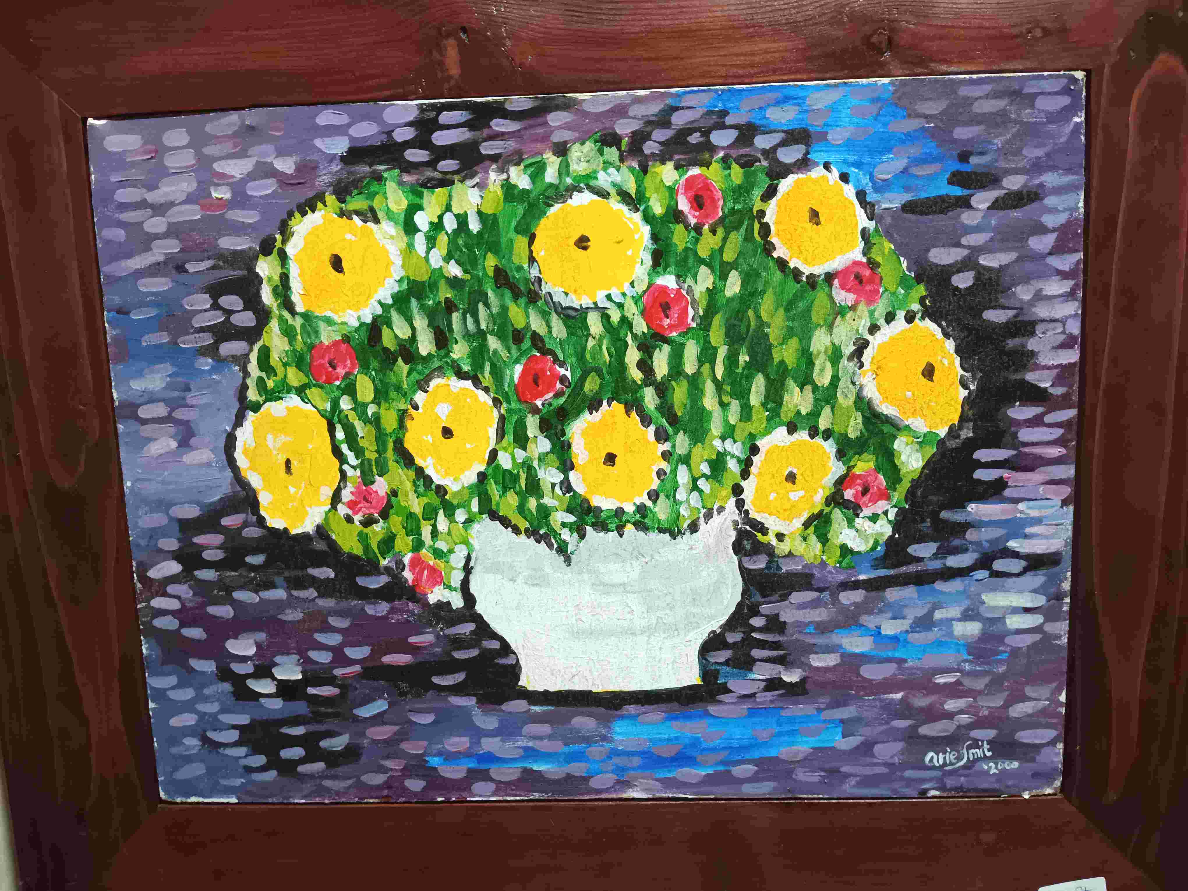 Lukisan Flower Arie Smit copy