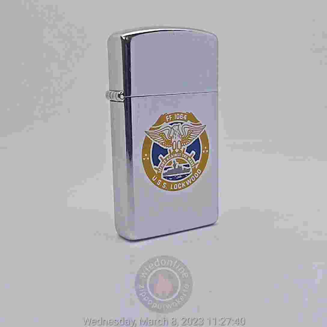 ZIPPO 1984 SLIM - FF-1064 USS LOCKWOOD