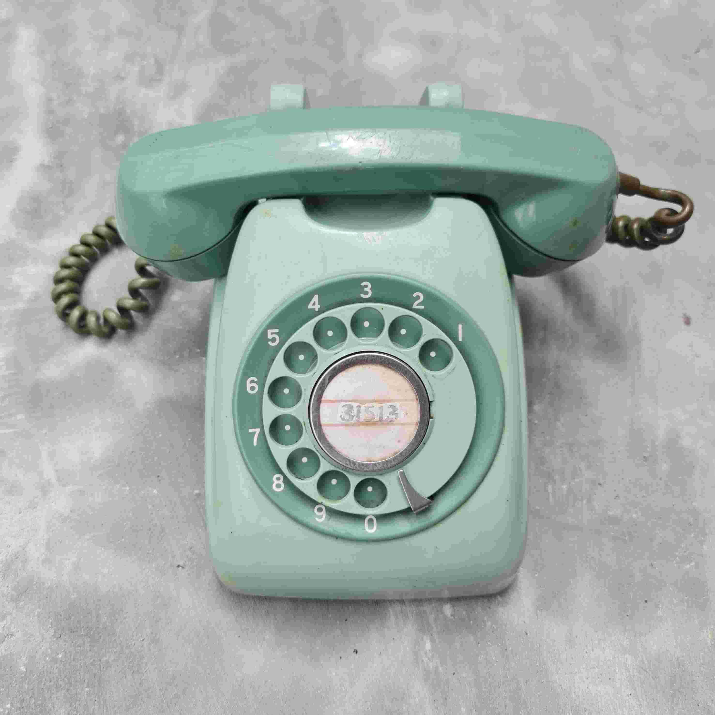 Telpon Putar Jadul Ijo 1