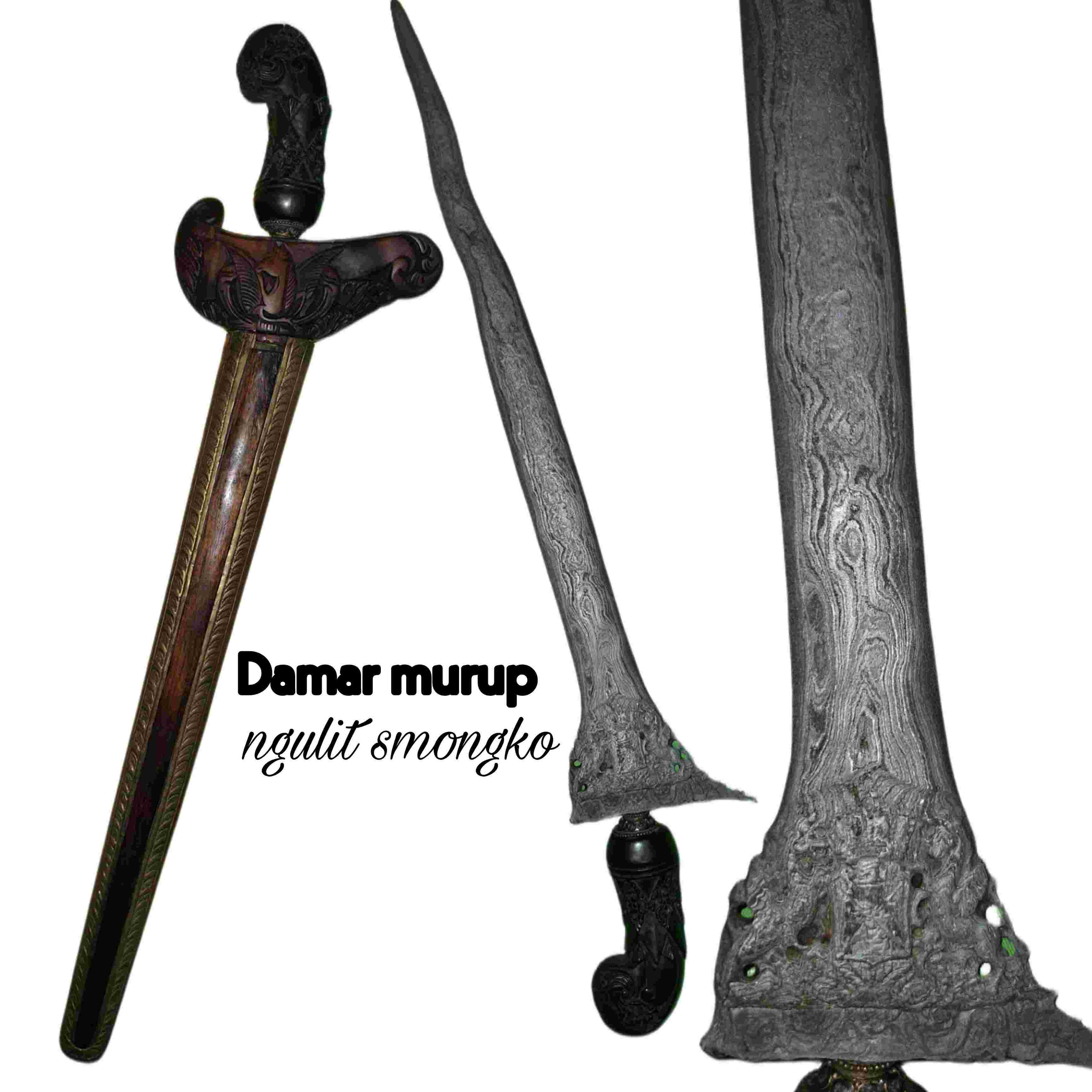 Keris Damar murup ngulit semongko