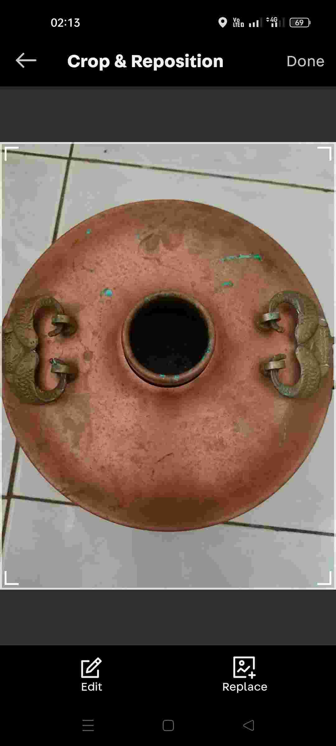 Hot Pot Kuningan Antik