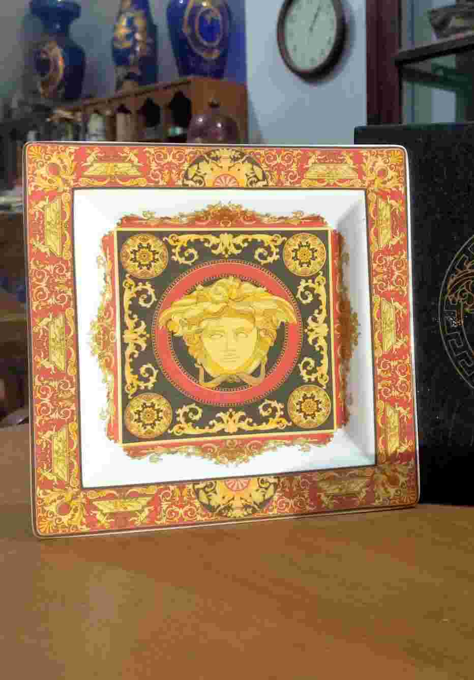 Versace Dinnerware Medusa Bowl Square