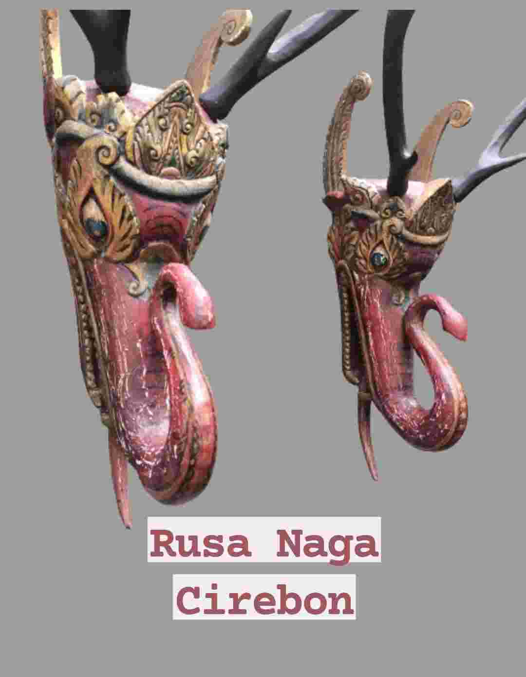 Pajangan Dinding Naga Rusa