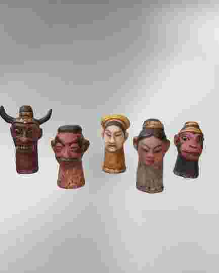 Kepala Wayang Cina ~ Potehi