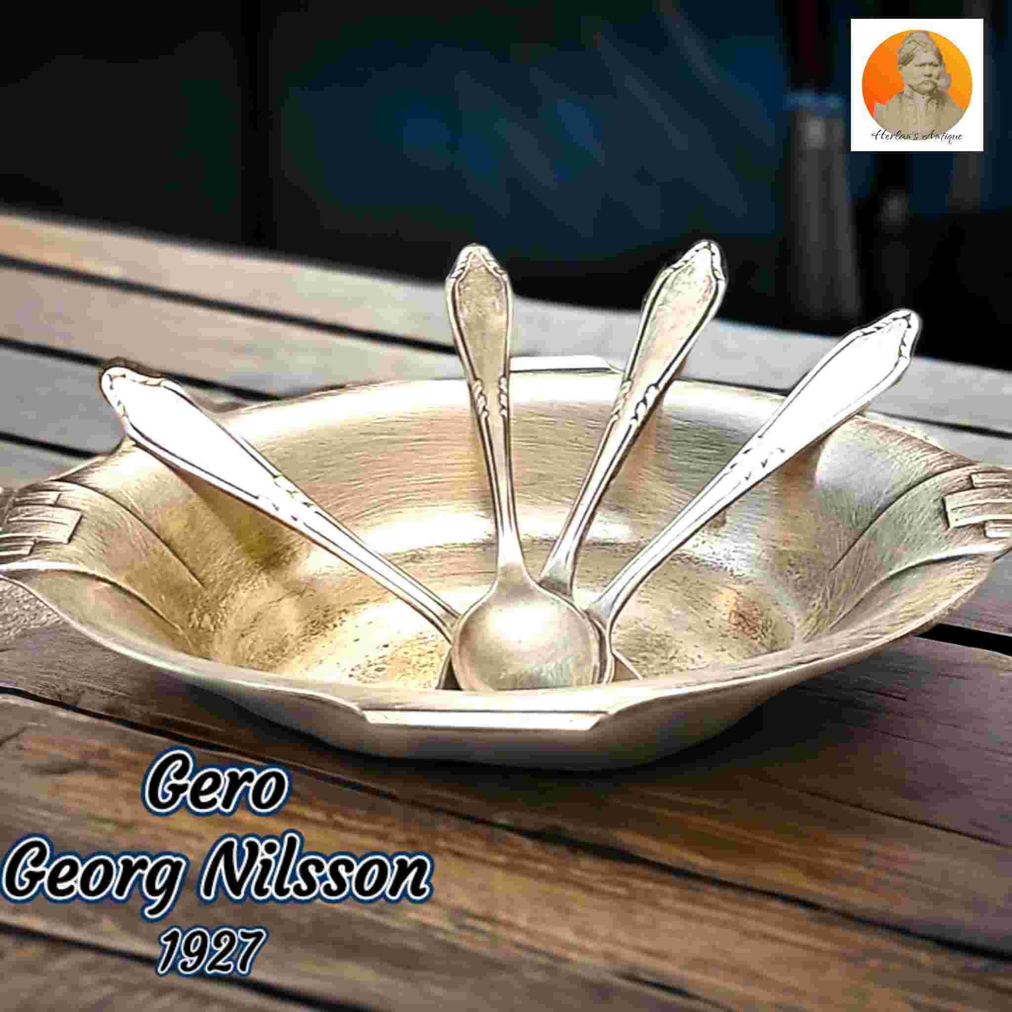 Tempat medis dan sendok perak