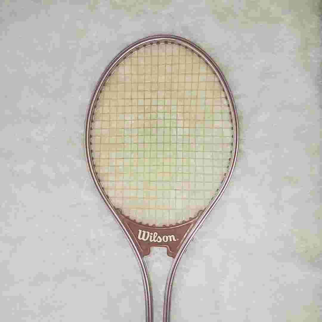 Raket Tenis Wilson Jimmy Connors Professional X-1661 with Head Cover - Vintage