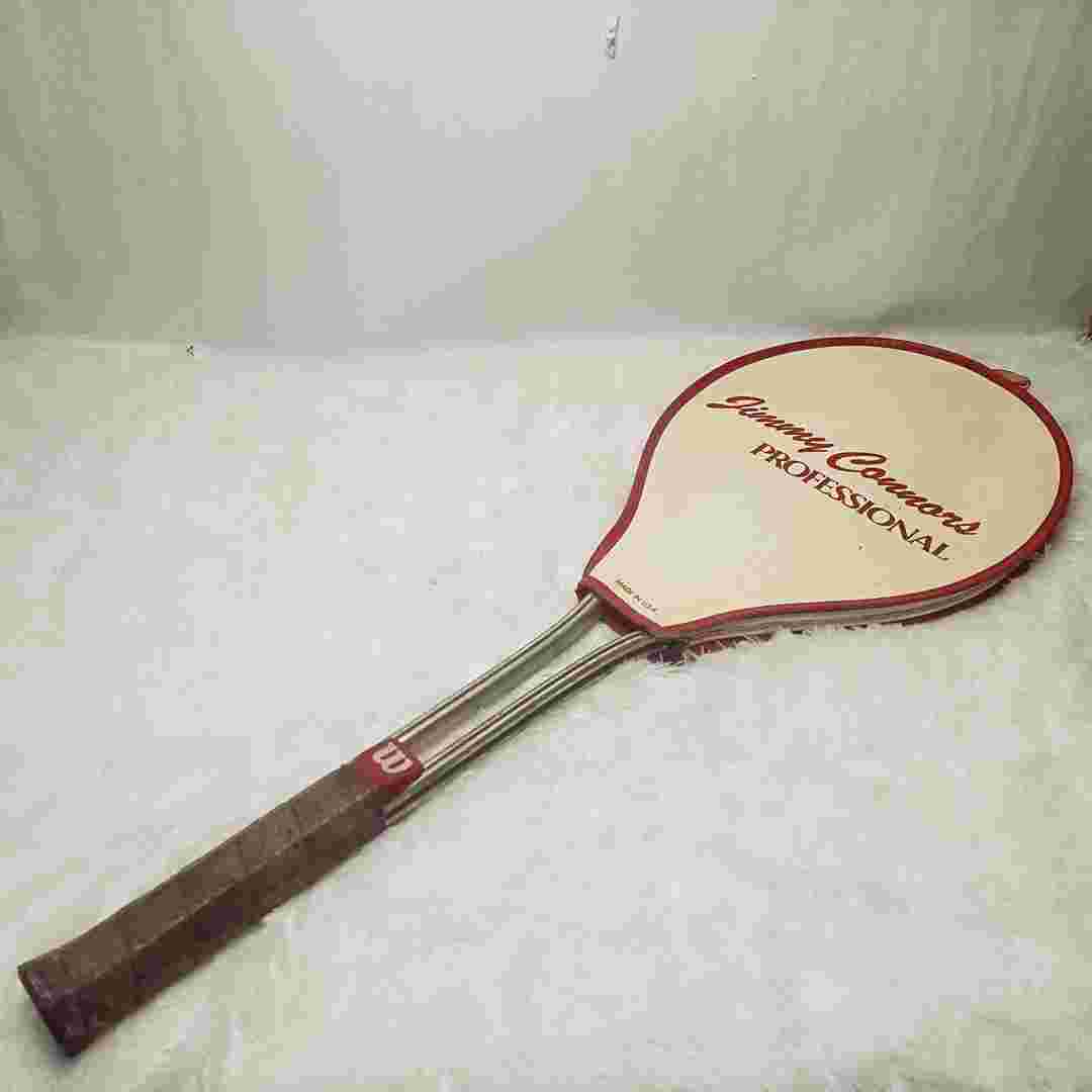 Newest Wilson Jimmy Connors Rally Tennis Racquet L4 5/8 W/ Hammer 6.2 Padded Cover Case