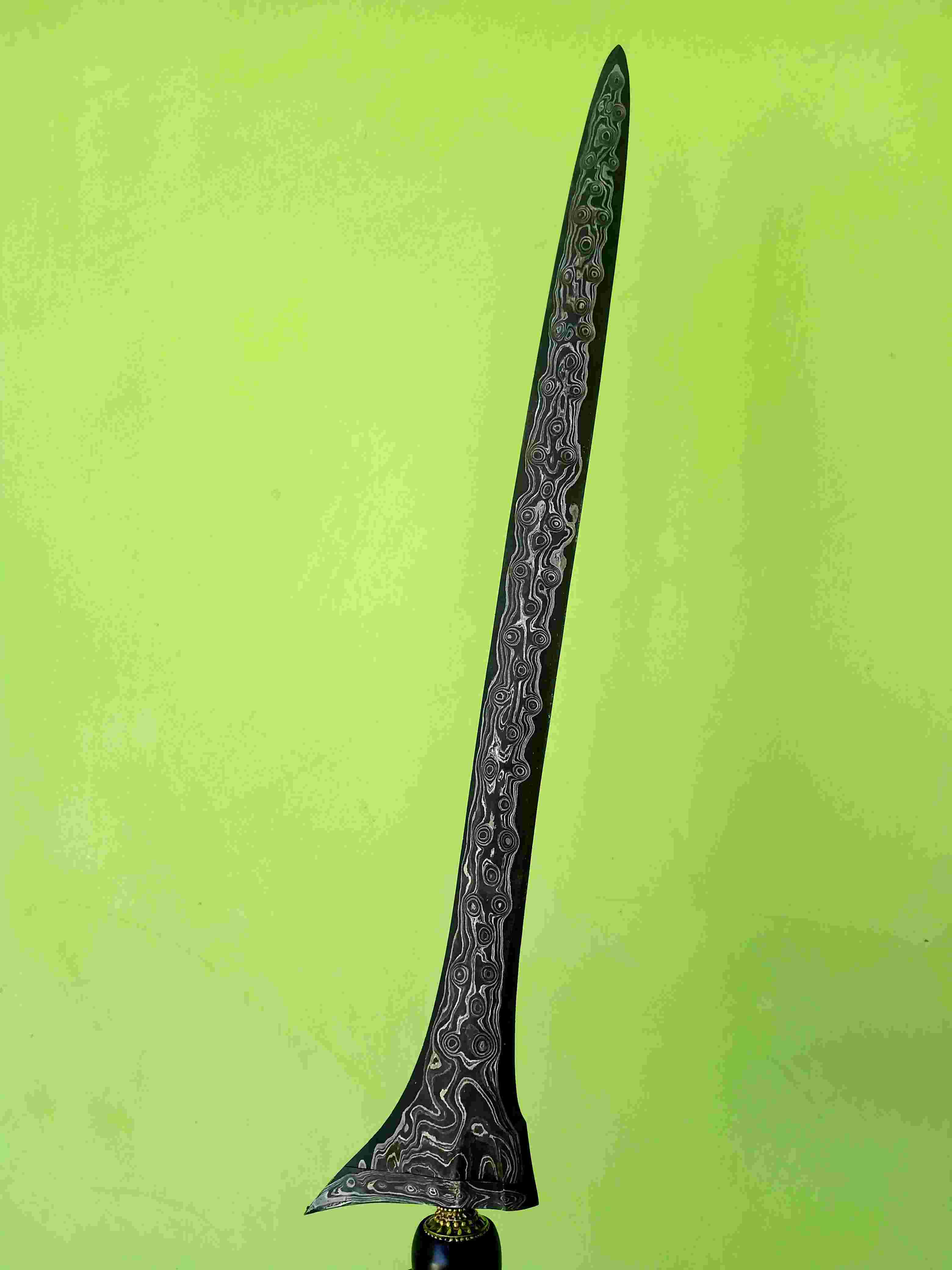 Keris Dapur Brojol Pamor Udan Mas