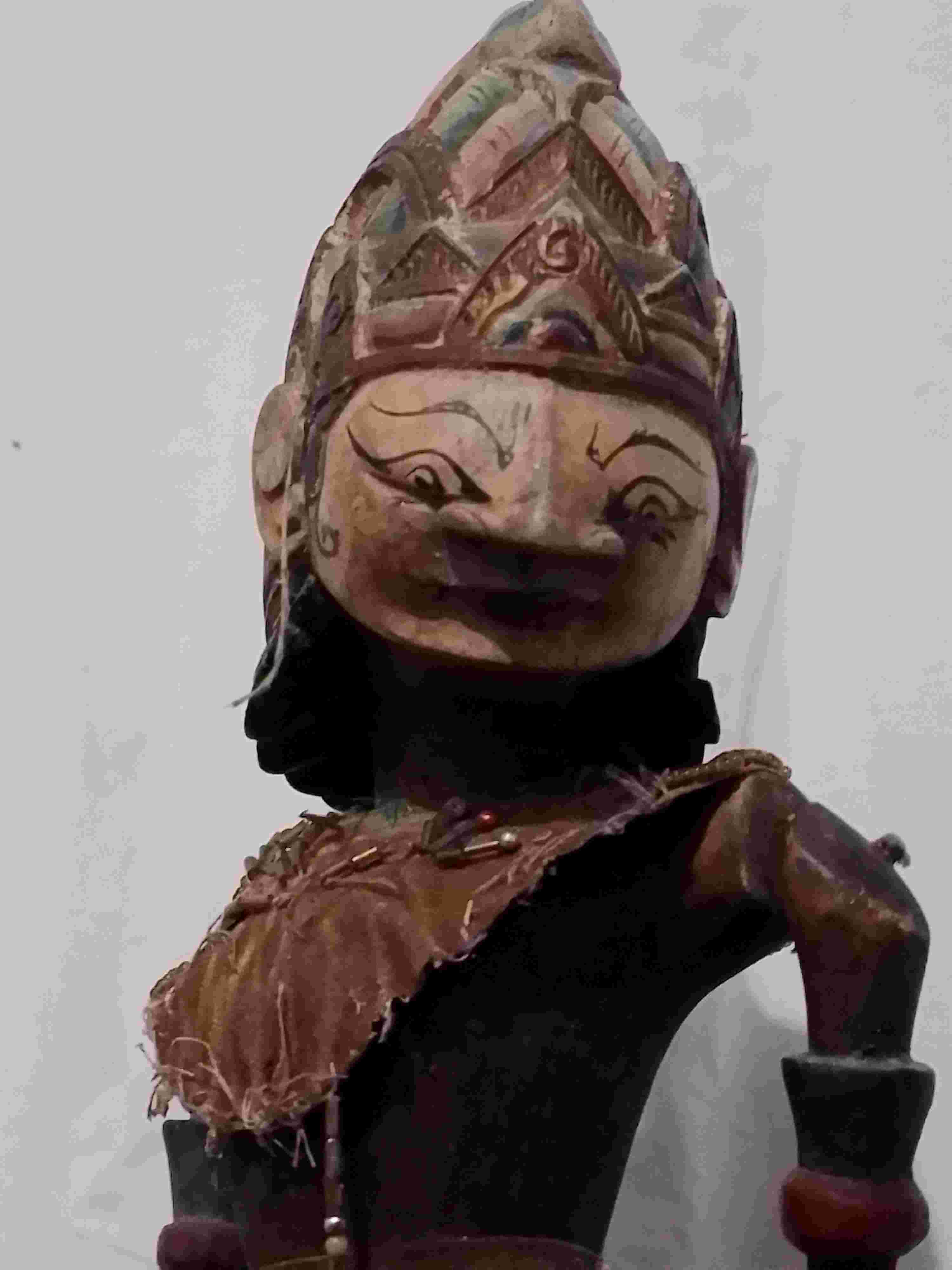 FOLK ART - Javanese Wooden Puppet - Yogyakarta - Indonesia