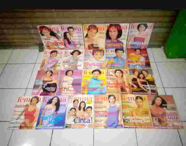 MAJALAH FEMINA TAHUN 2000 DIJUAL PER SATUAN