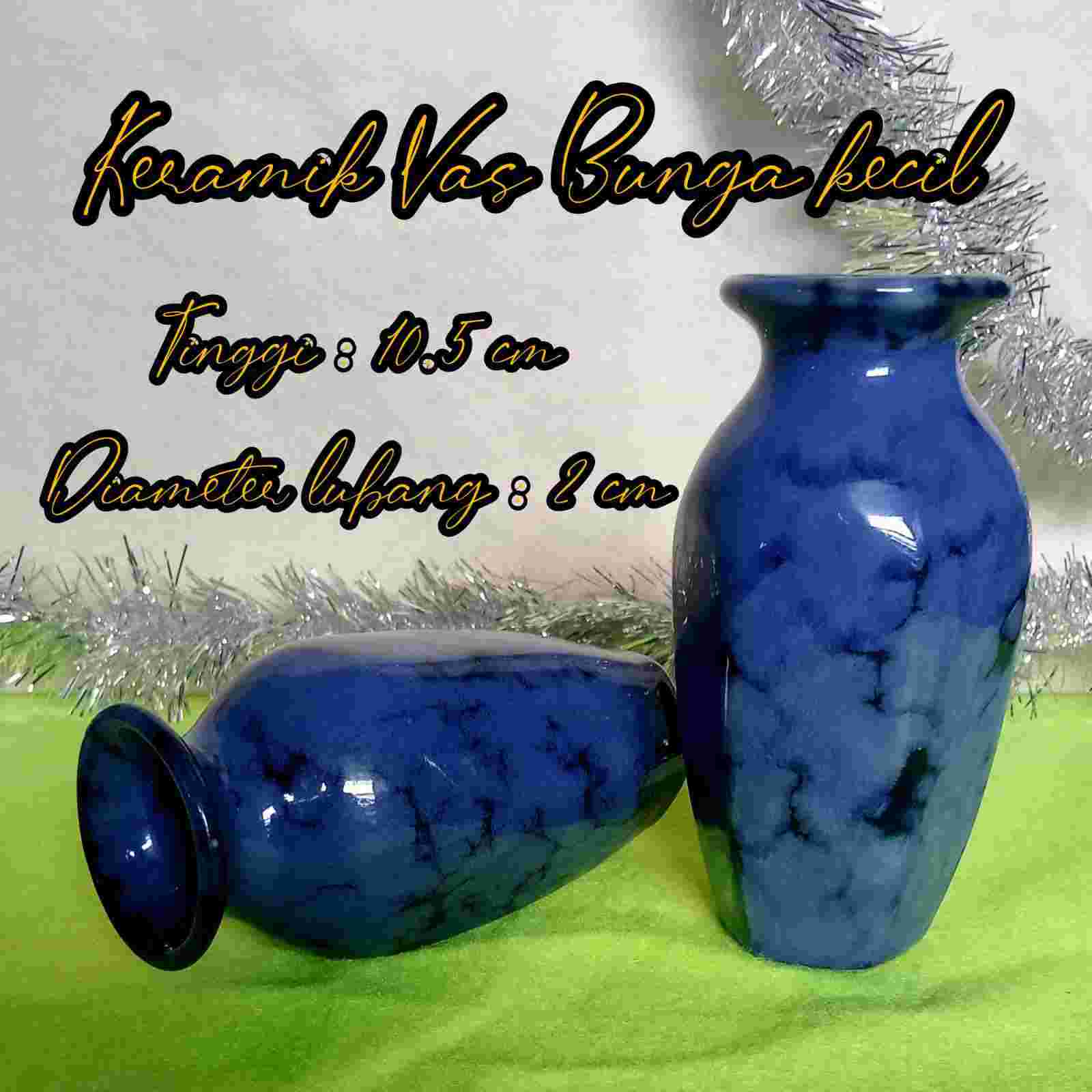 Vas bunga mini keramik unik