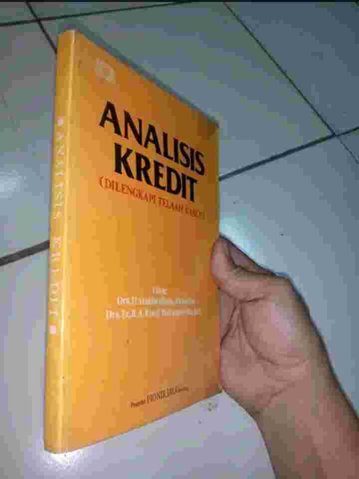 Buku 1991 - ANALISIS KREDIT - DILENGKAPI TELAAH KASUS Oleh Drs H Hadiwidjaja Ak - Penerbit PIONIR JAYA Bandung