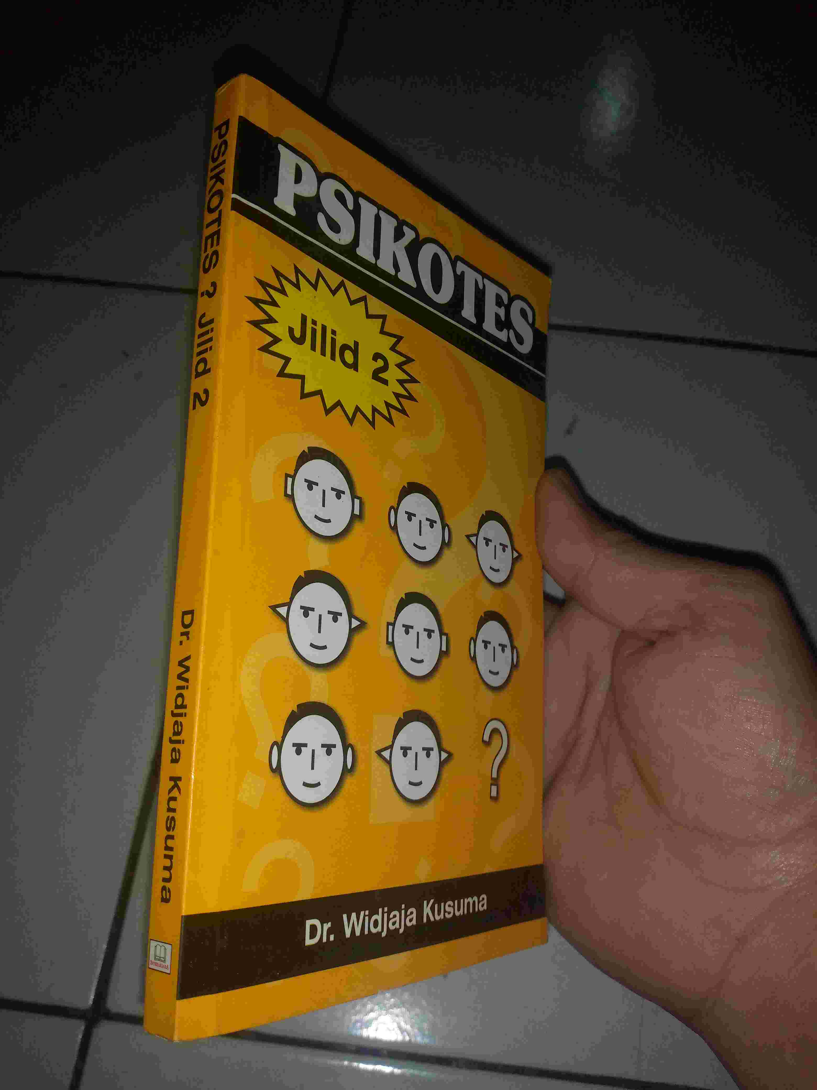 Buku PSIKOTES JILID 2 Oleh Dr Widjaja Kusuma - Penerbit INTERAKSARA Jakarta