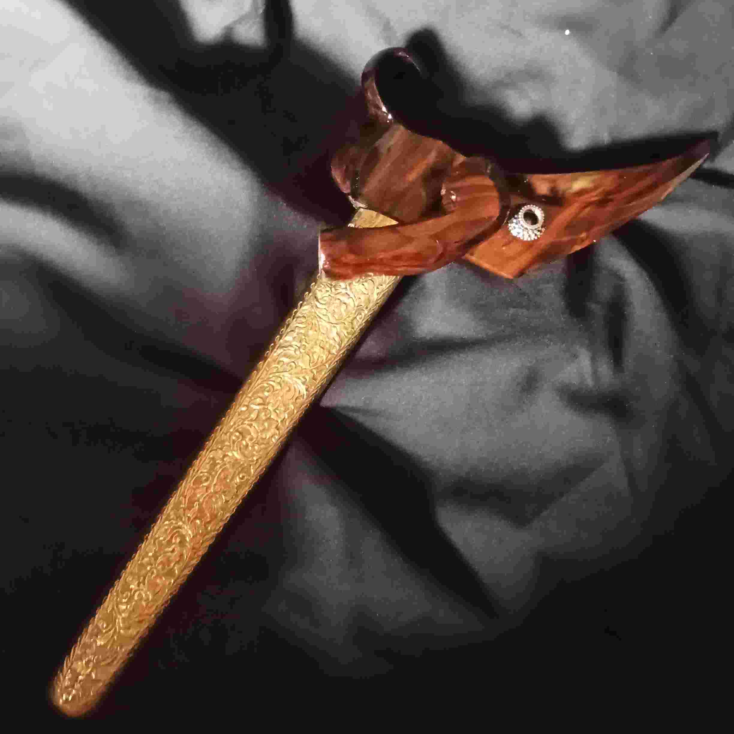 Warangka Keris Patrem Ladrang Solo Kayu Sonokeling Pilihan Garap Alusan Sae  Komplit