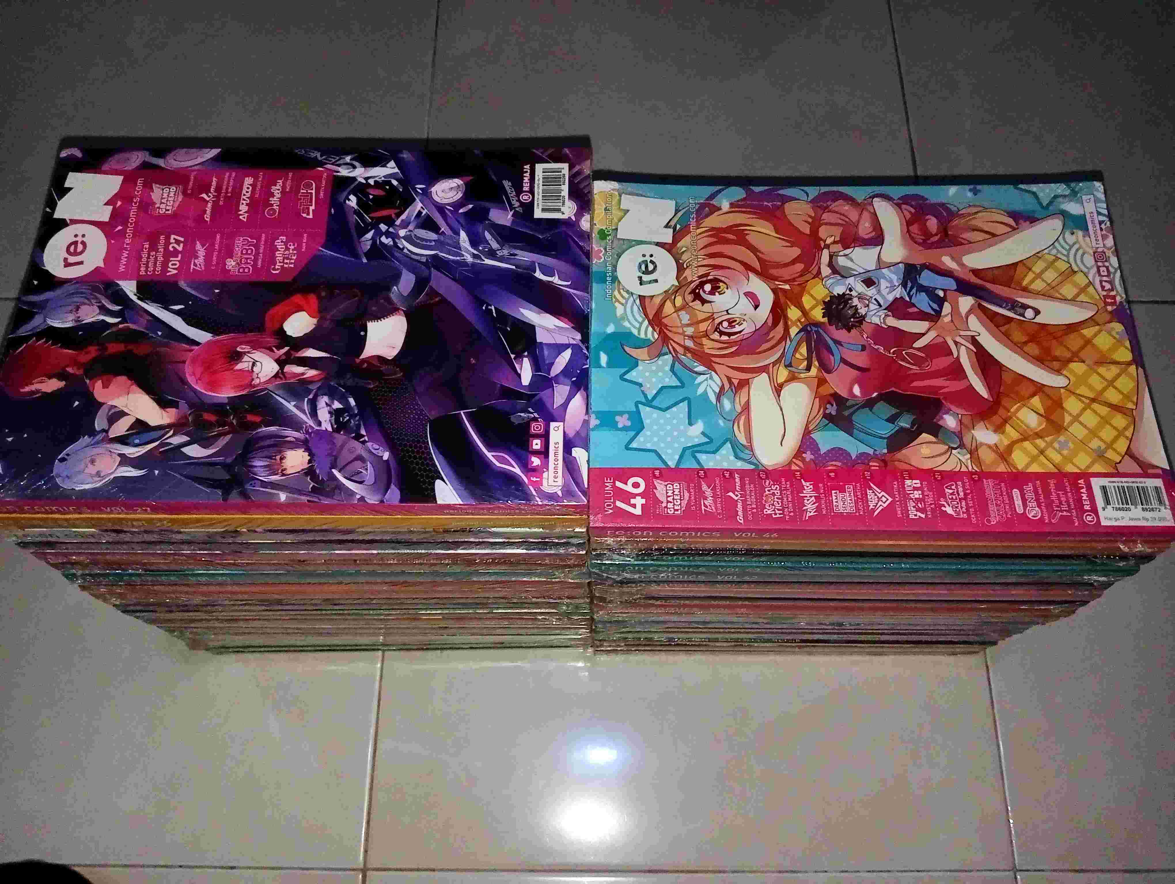 Re: On Comics (Brand New & Sealed) Vol. 3 to 46 Package of 44 Pcs