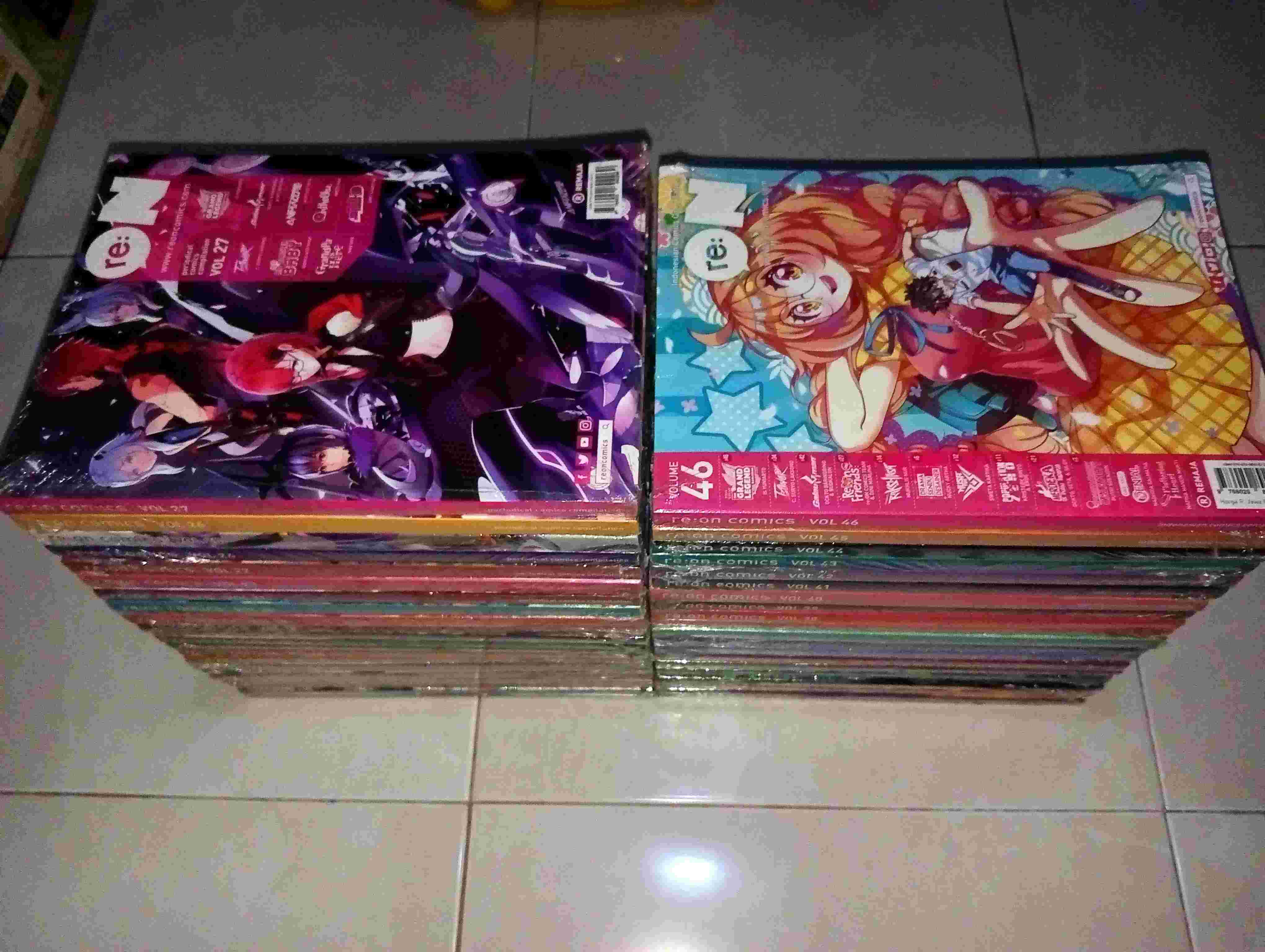 Re: On Comics (Brand New and Sealed) Vol. 4 to 46 Package of 43 pcs