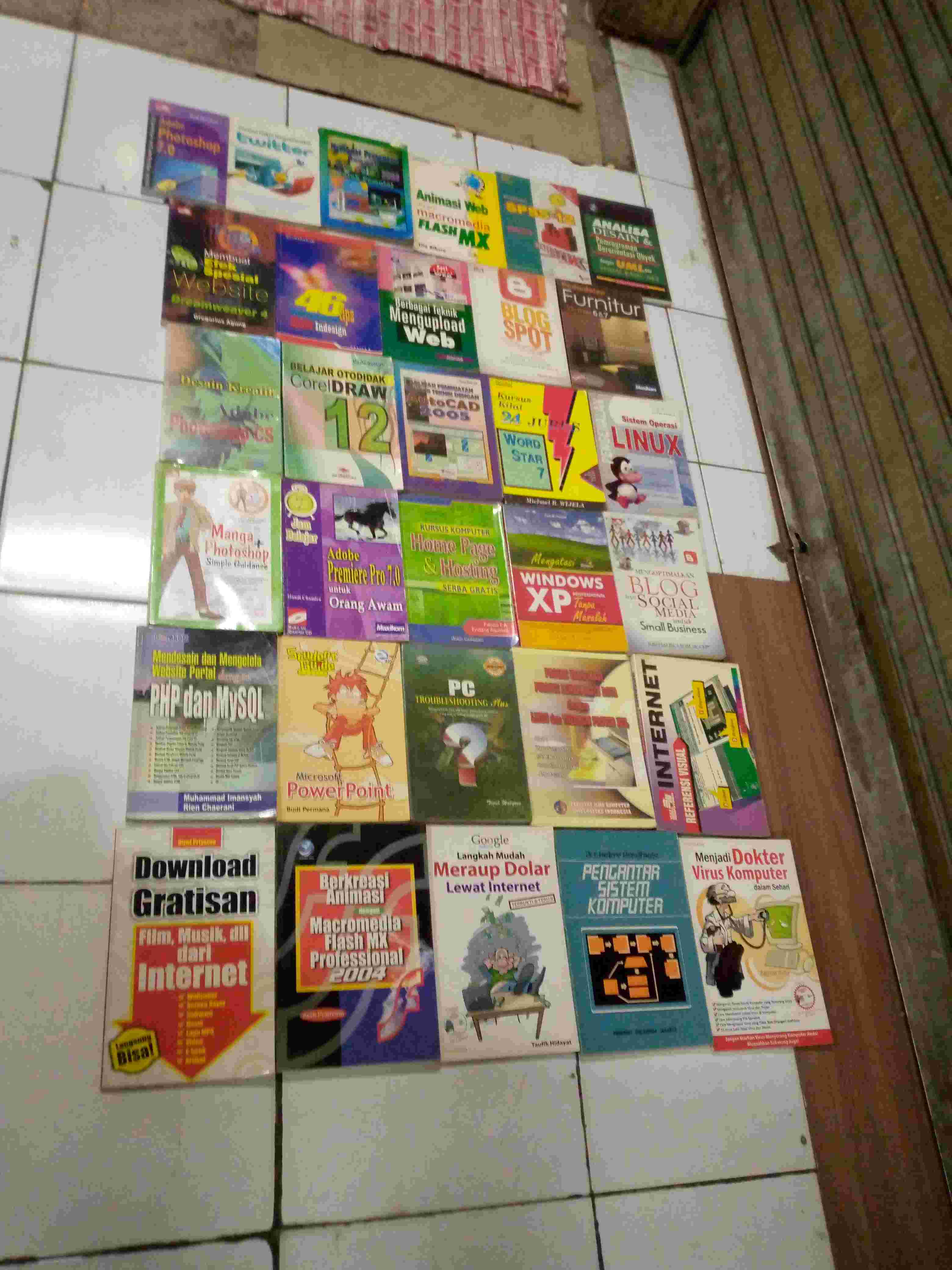 Koleksi No 1160-1190 - BUKU KOMPUTER