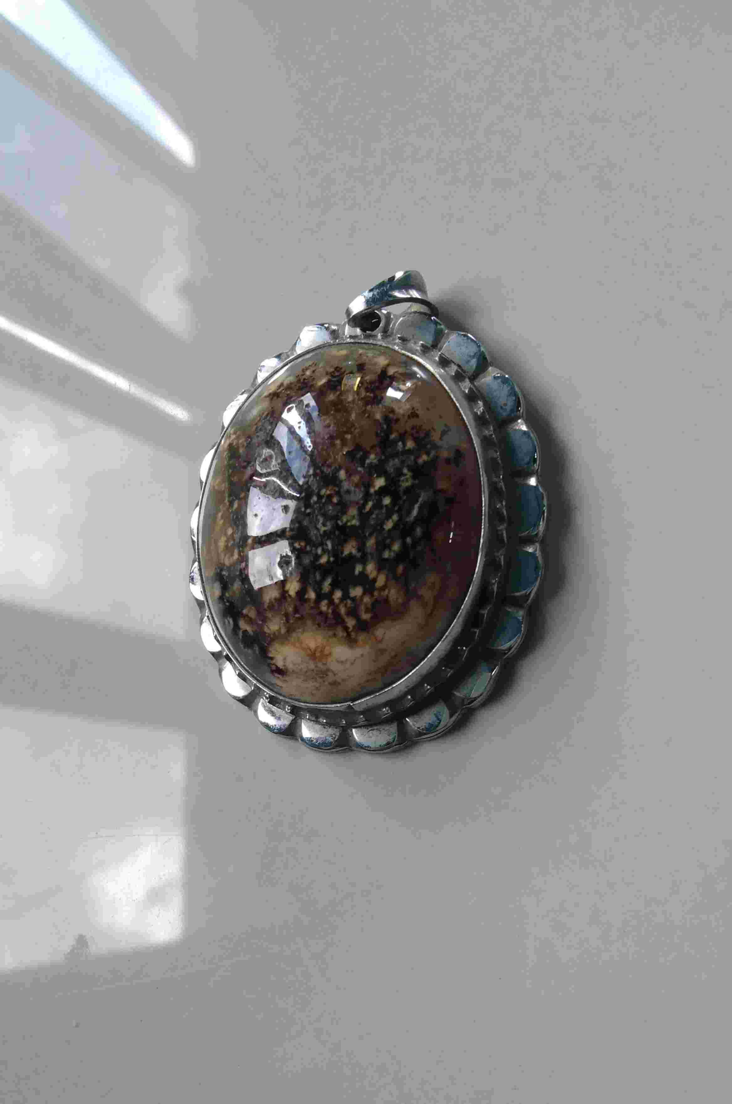 Bandul kalung batu akik original