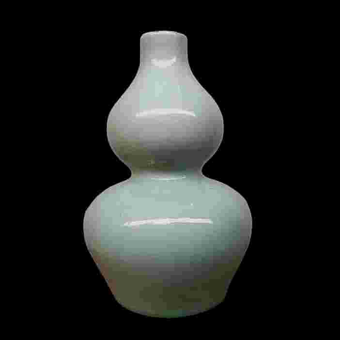 Barang Jadul Guci Labu Celadon Porcelain Cina Utuh Mulus Antik