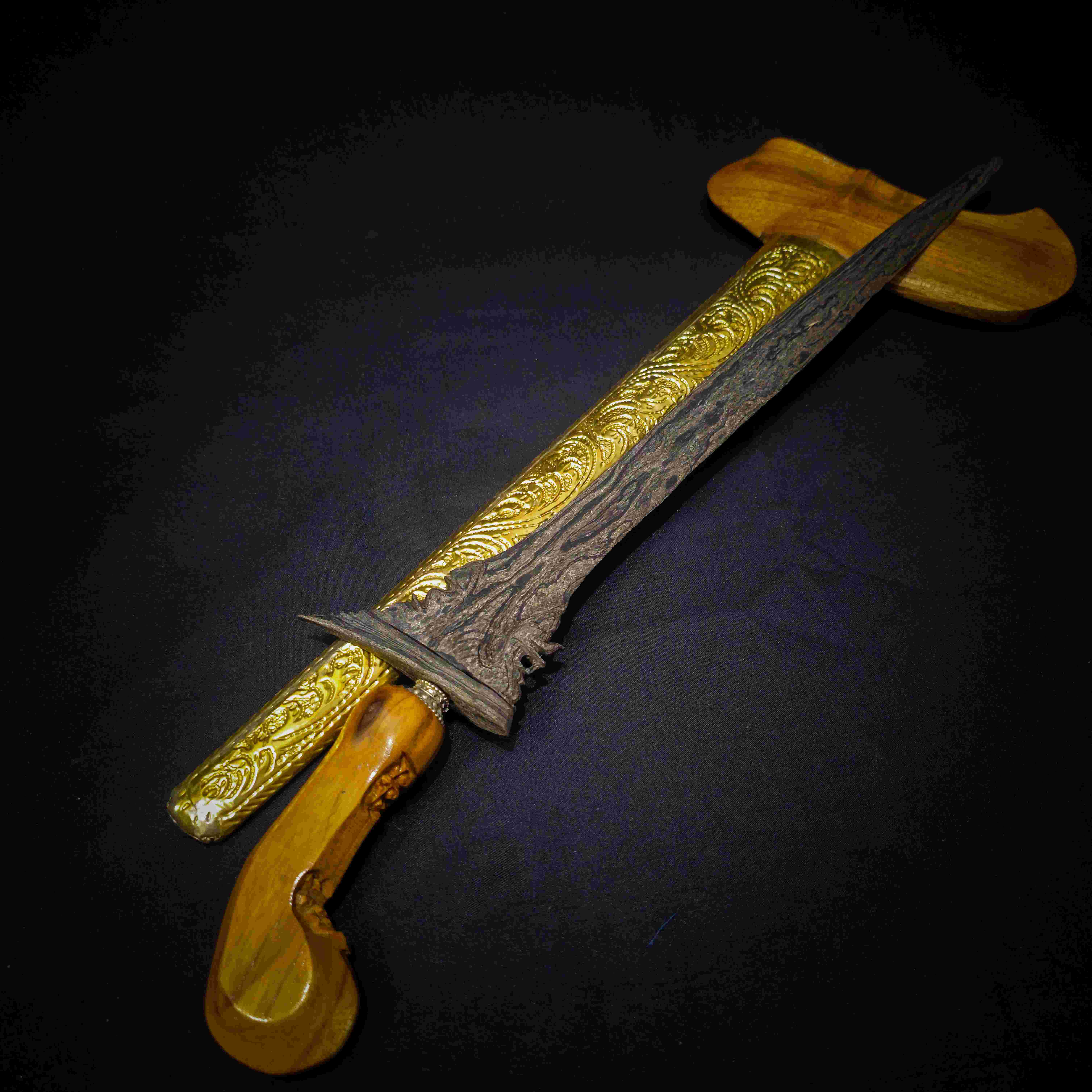 Keris Sepuh Naga Pandito Pasir Malelo (Meteorit) TUS