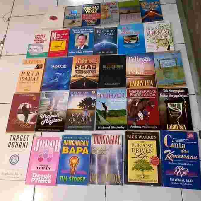 Koleksi No 701 -730 - BUKU ROHANI NASRANI - STOK TERBATAS