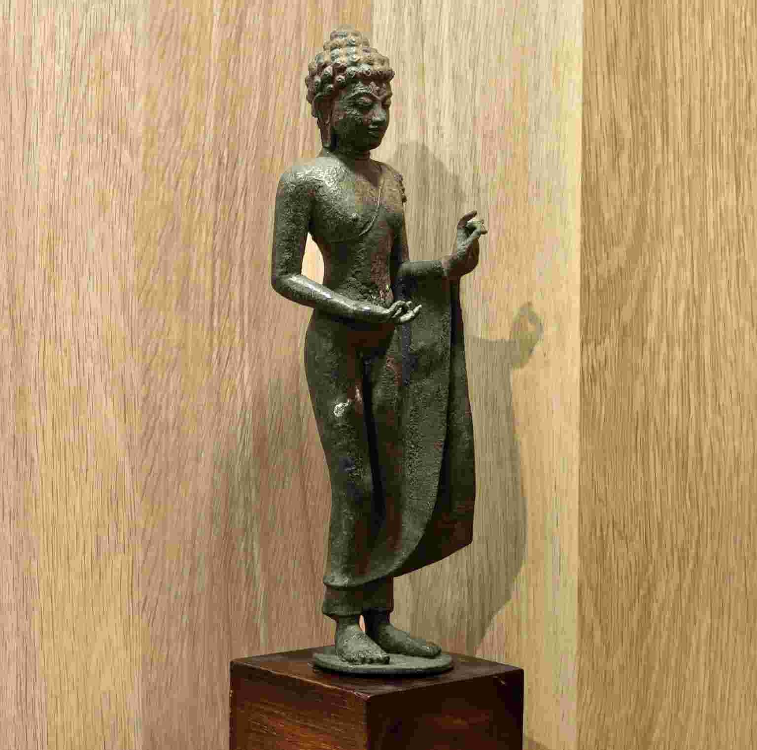 Patung perunggu budha bronze antik kuno