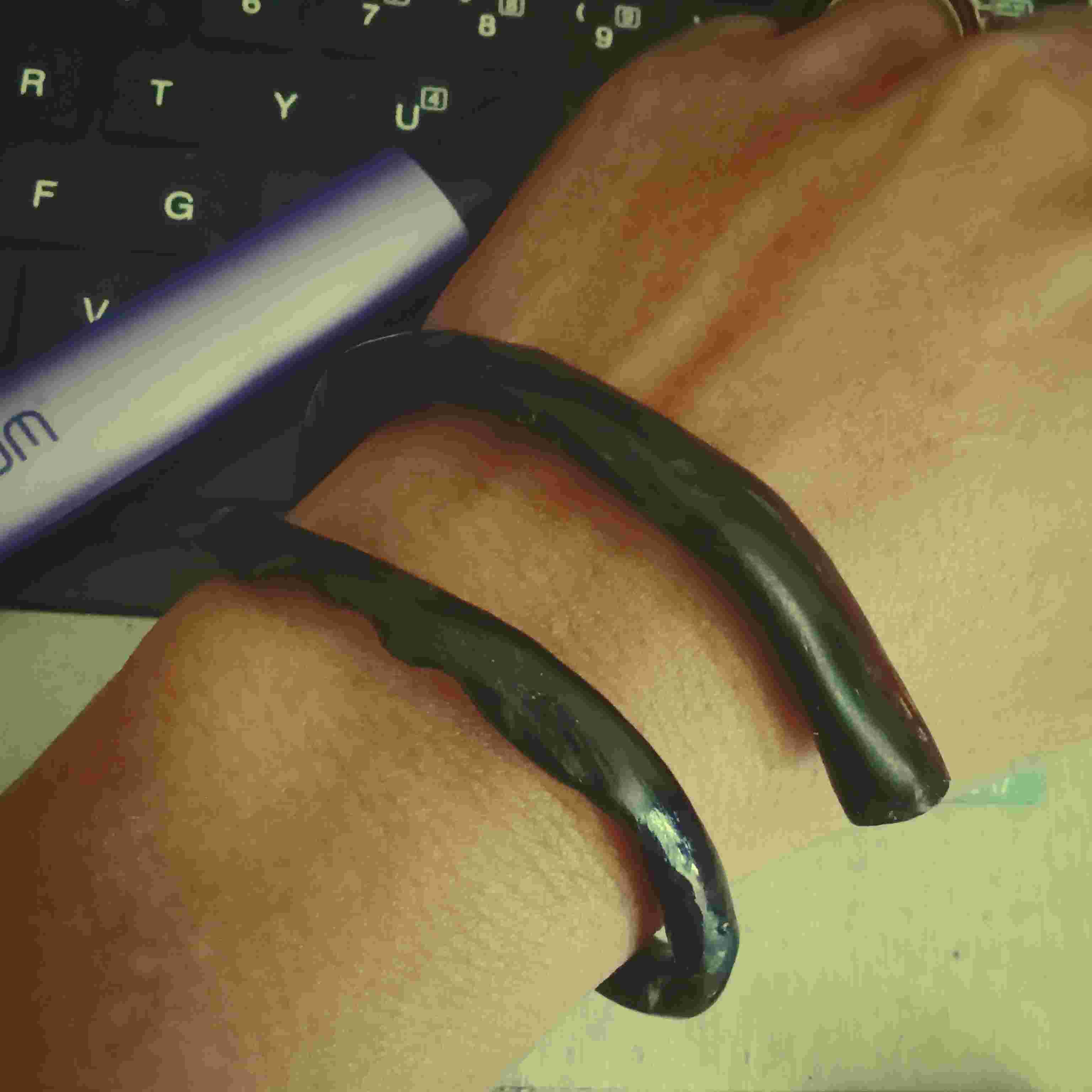 Gelang Akar Bahar Hitam Asli Size Kantoran Pemakaian Sehari Hari Full Booster 