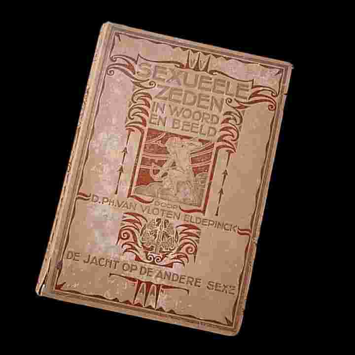 Buku Belanda Besar Lama SEXUEELE ZEDEN IN WOORD EN BEELD 1930's Antik