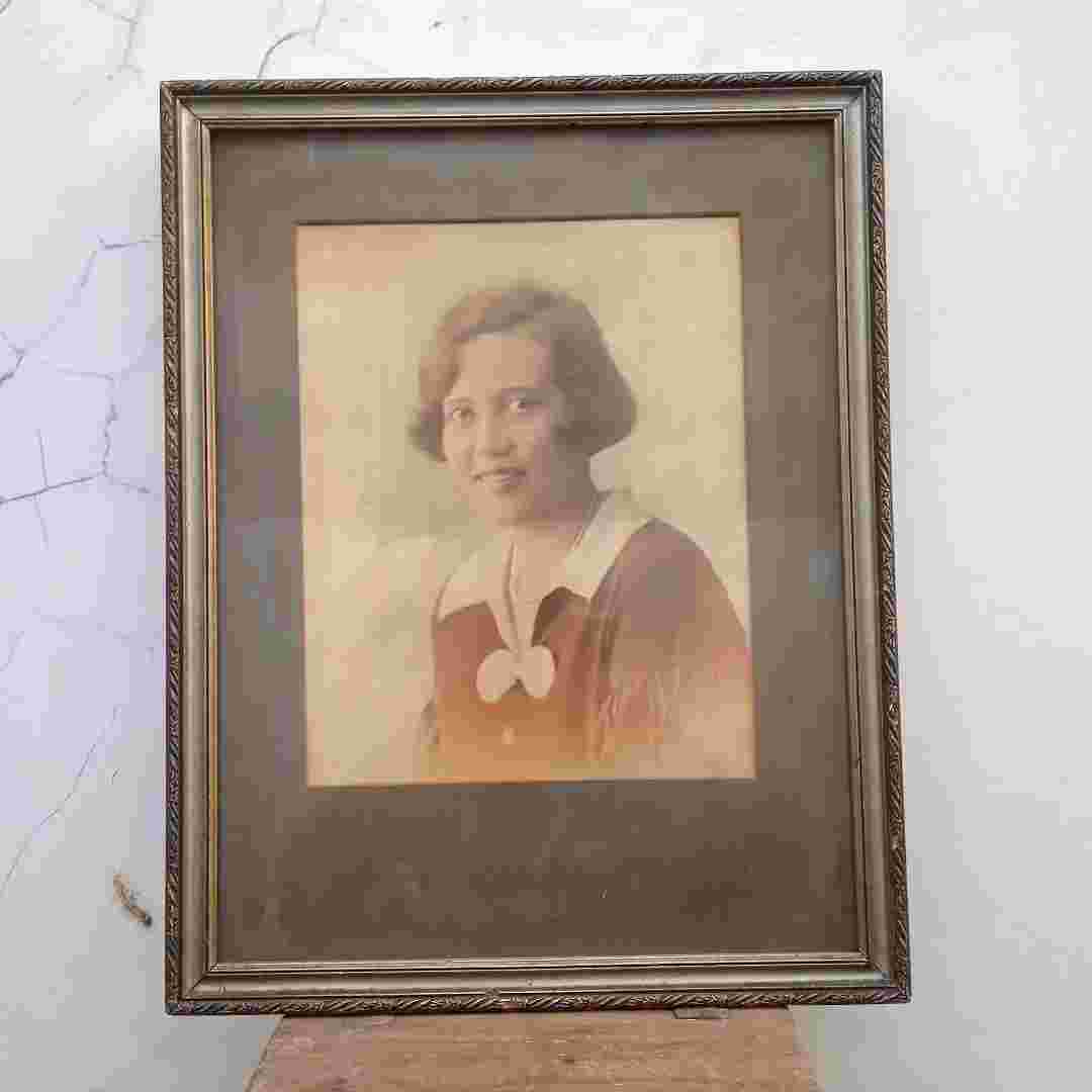 Antik Real Foto Noni Belanda Pewarnaan Tusir Ex Studio Java Semarang