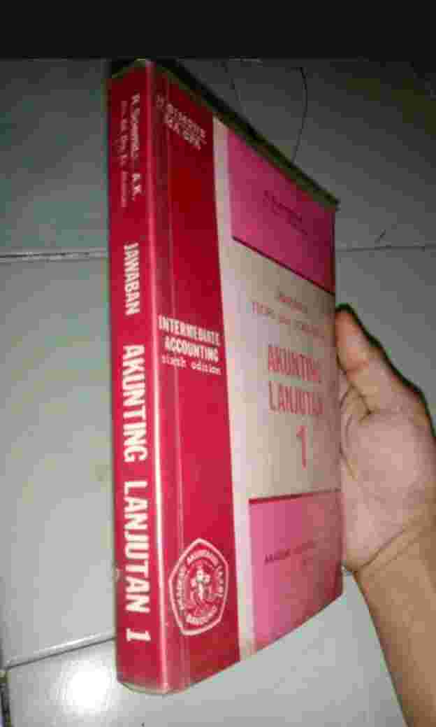Buku Tua 1980 Jawaban Teori dan Soal Soal ACCOUNTING LANJUTAN 1 Oleh R Soemita Adikoesoemita Penerbit AKADEMI AKUNTANSI