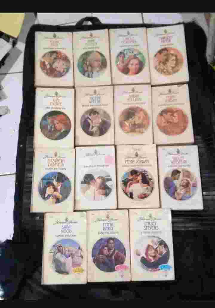 NOVEL ROMANCE HARLEQUIN DIJUAL SATUAN - Tahun 1979 s/d 1991 - Printed in U.S.A