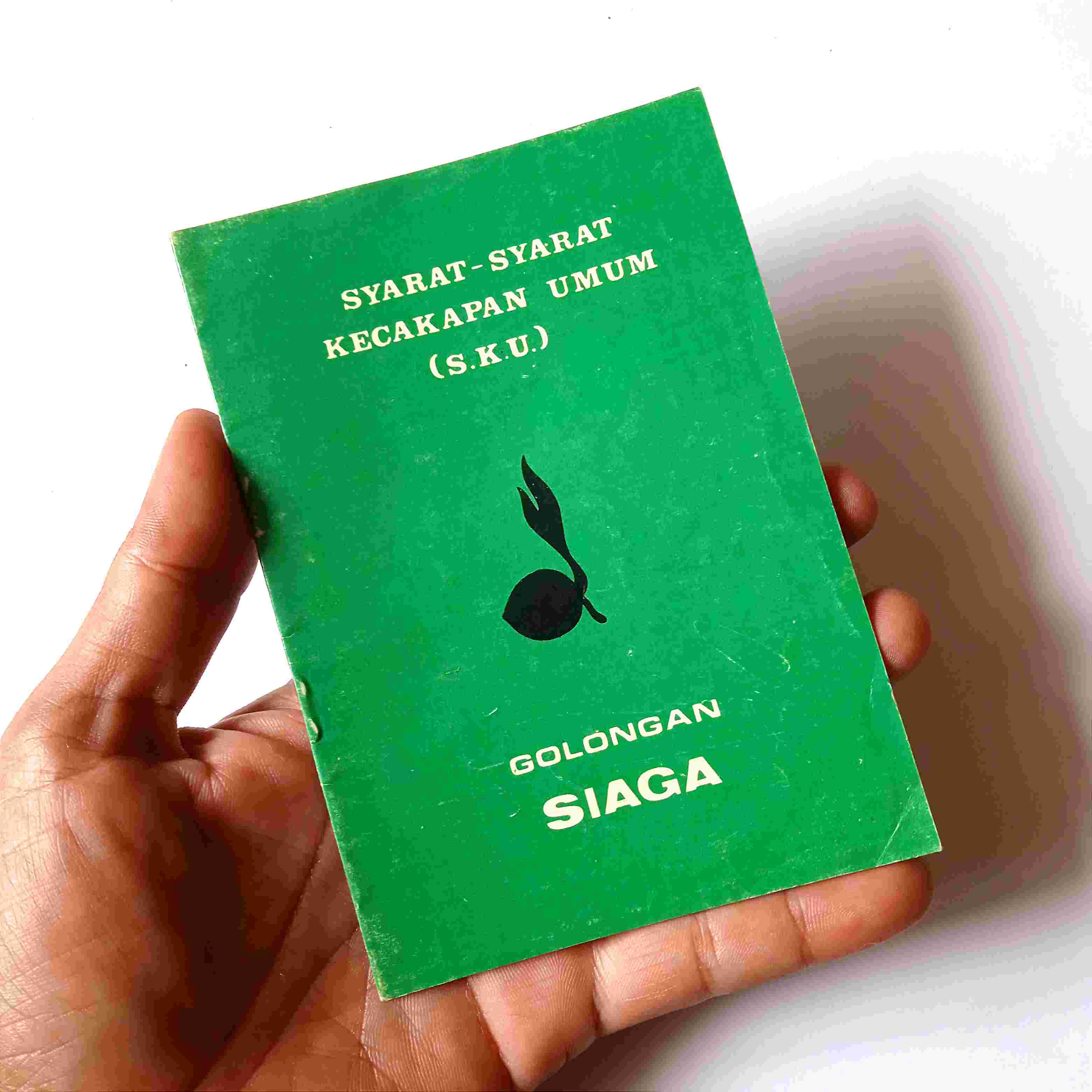Antik Buku Saku Pramuka Syarat² Kecakapan Umum Gol.Siaga