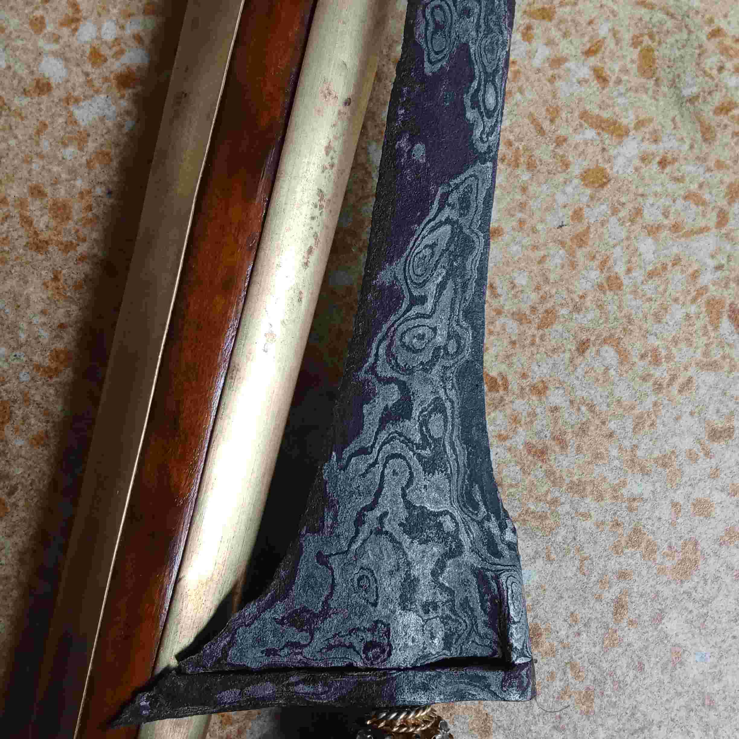 Keris Jalak Ngore Sepuh Pamor Rojogundolo Langka Angsar Kawibawan 