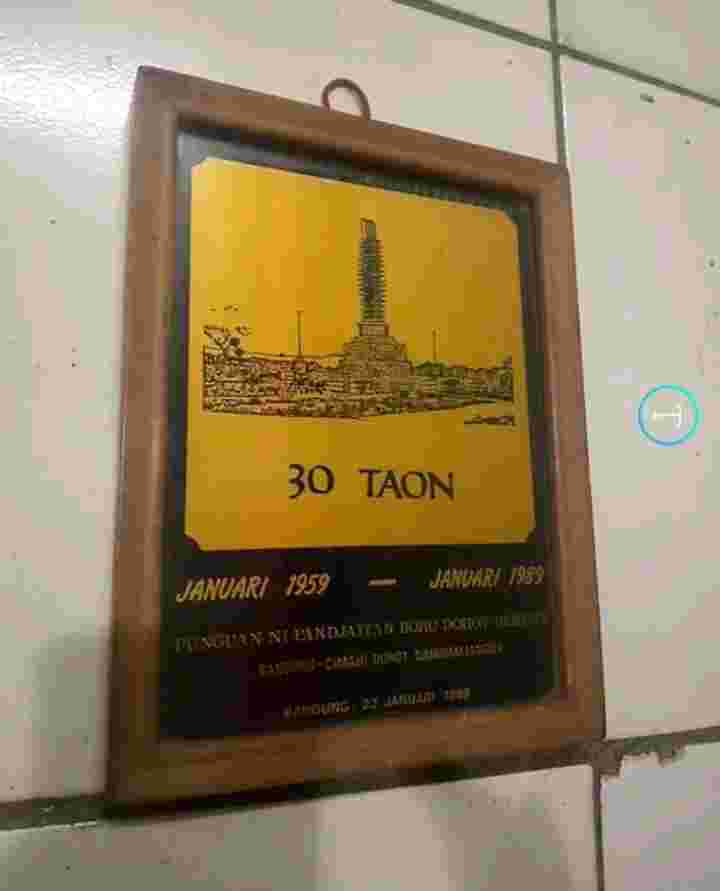 Vintage Bataknese Commemorative, Jan 1959 - Jan 1989 - TOGA PANJAITAN