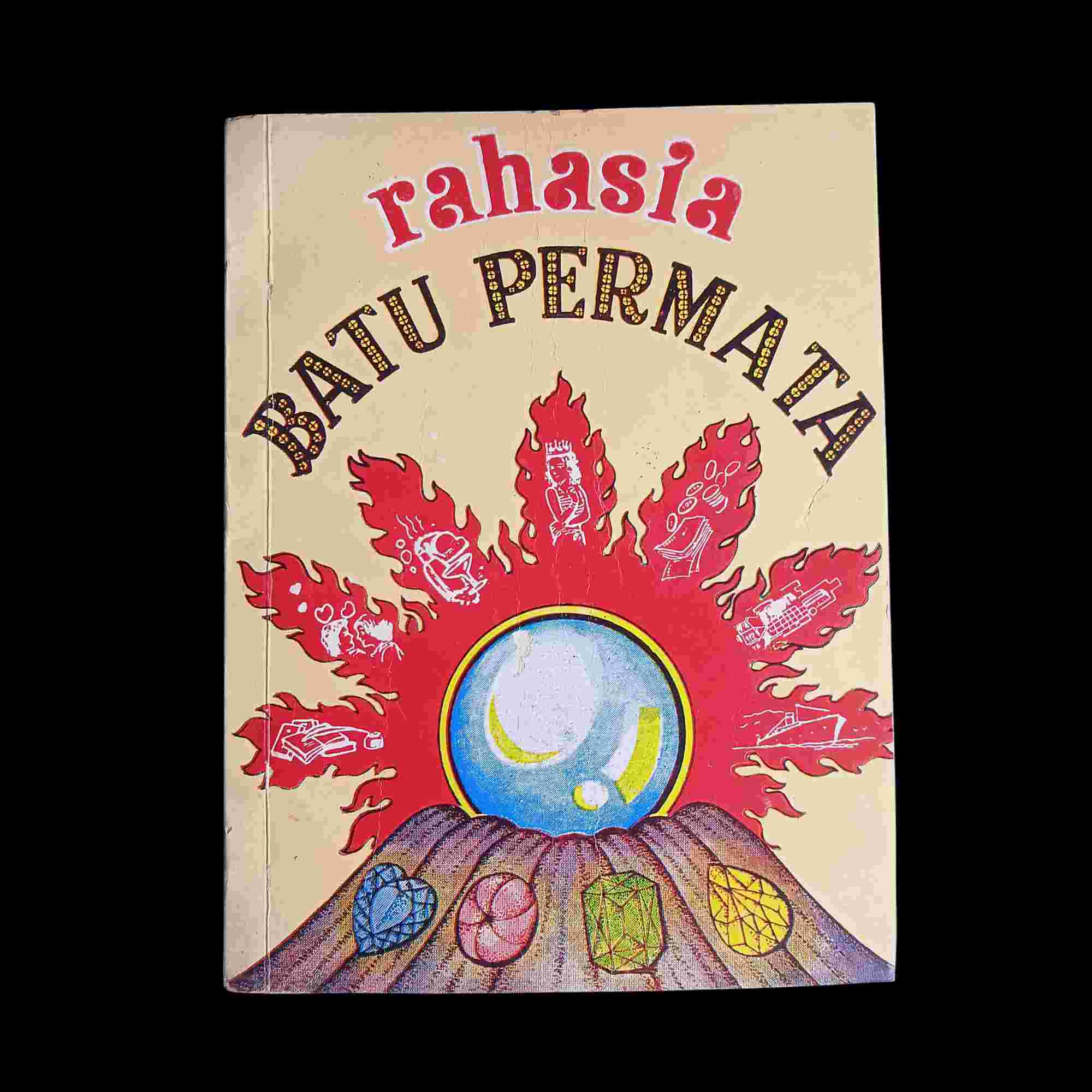 Buku Lama Langka RAHASIA BATU PERMATA - Pouw Kioe An 1979