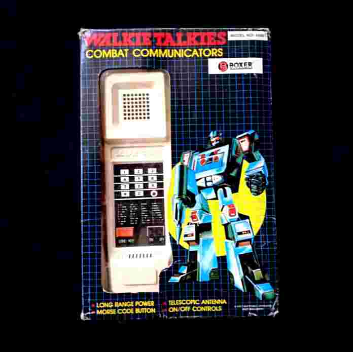 Barang Jadul Walkie Talkie Combat Comunicators Morse Code Button NOS