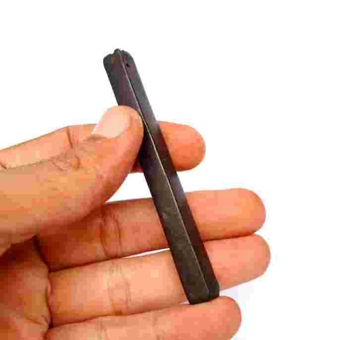 Barang Antik Stempel Segel 2 Sisi Peranakan Ukir Kayu Swanci Kuno Tua